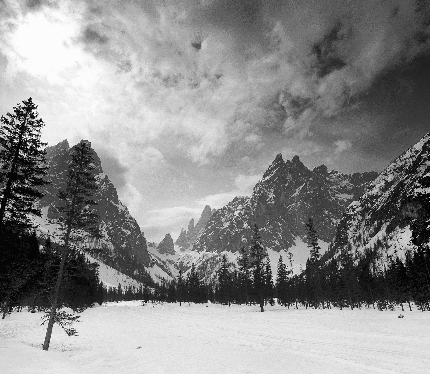 Val Fiscalina, Winter