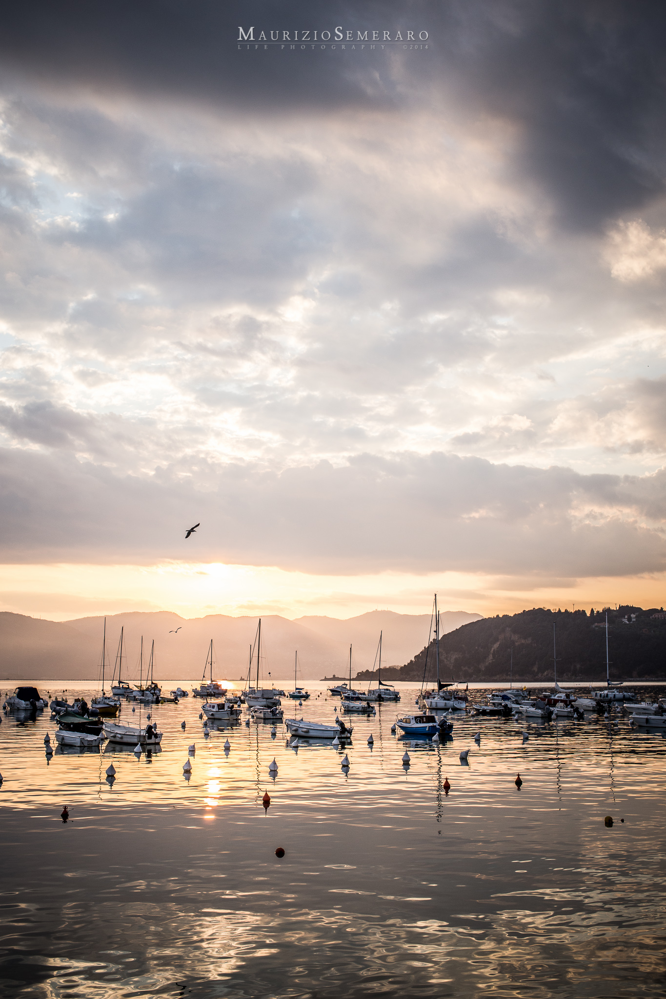 Sunset in Lerici
