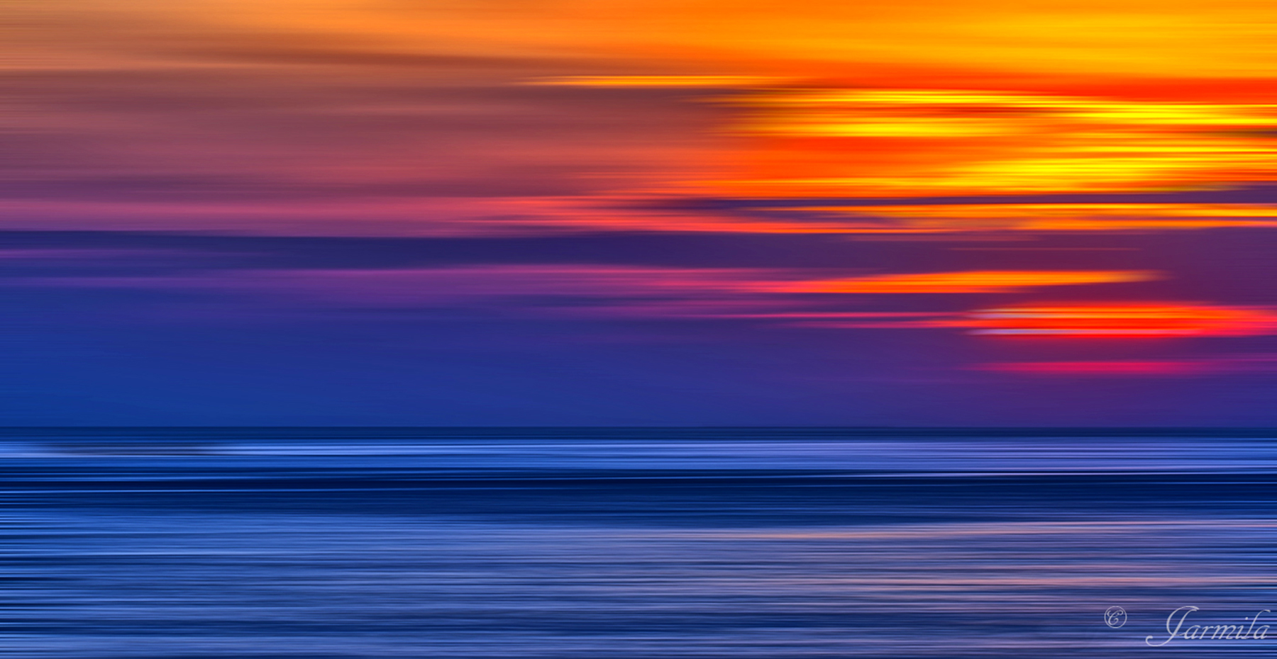 The sunset in my own way