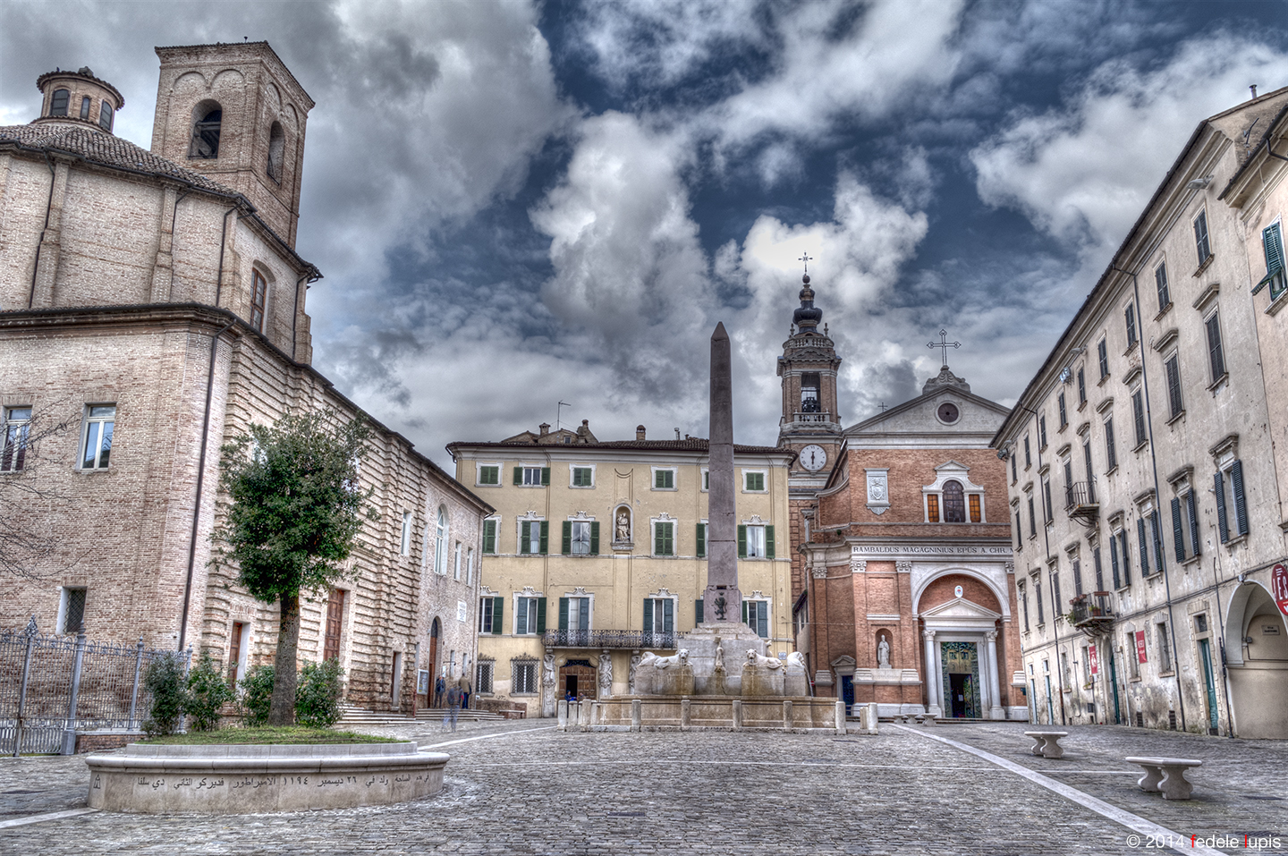 Jesi, Piazza Federico II.