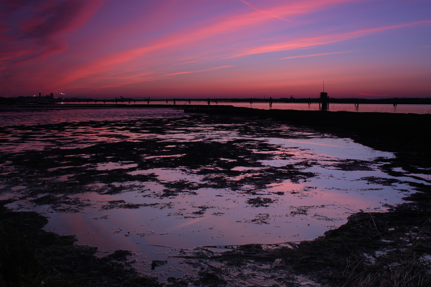 Reflections of the dawn