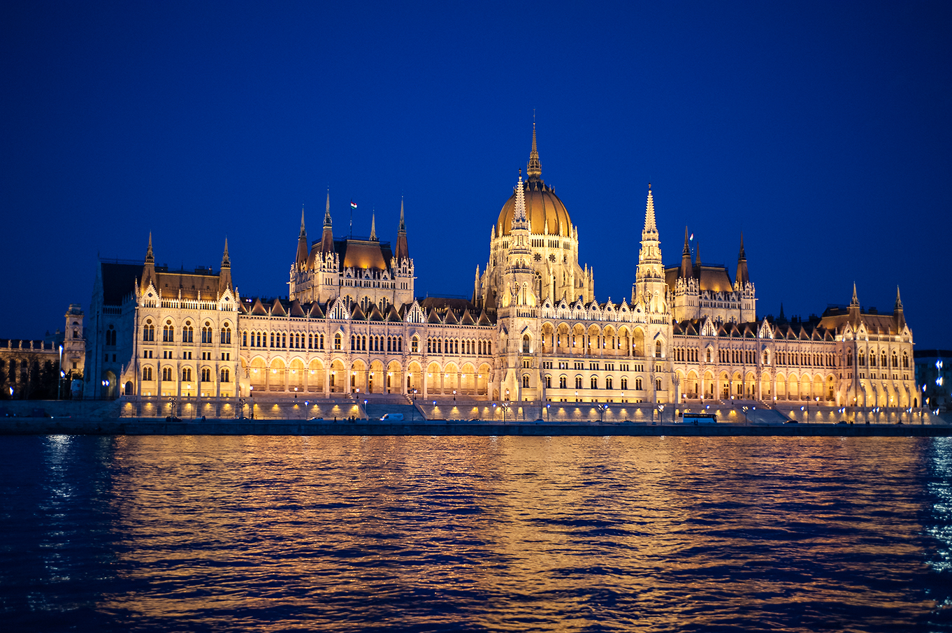 The parliament of Budapest