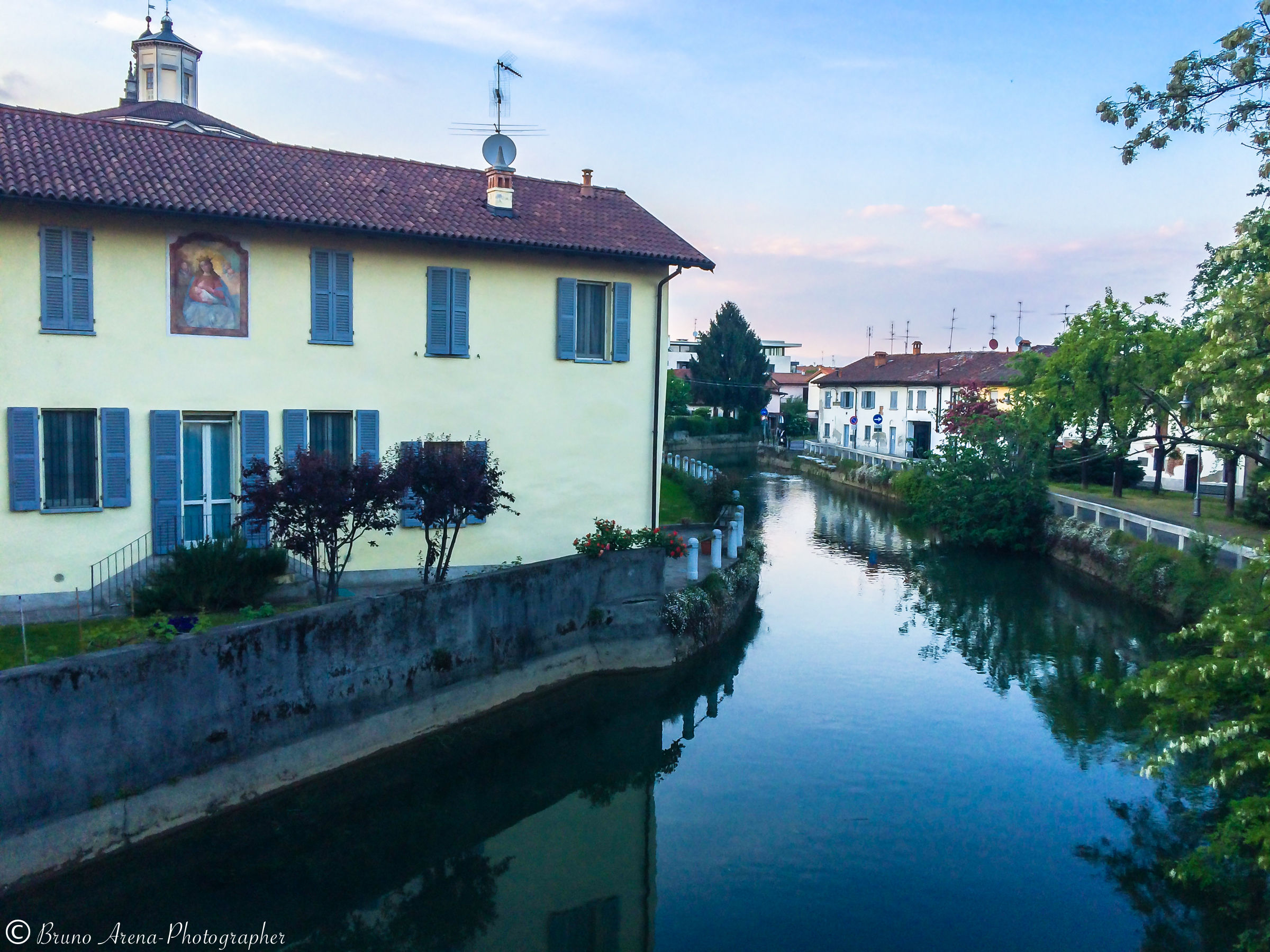 Gorgonzola (I) and its canals