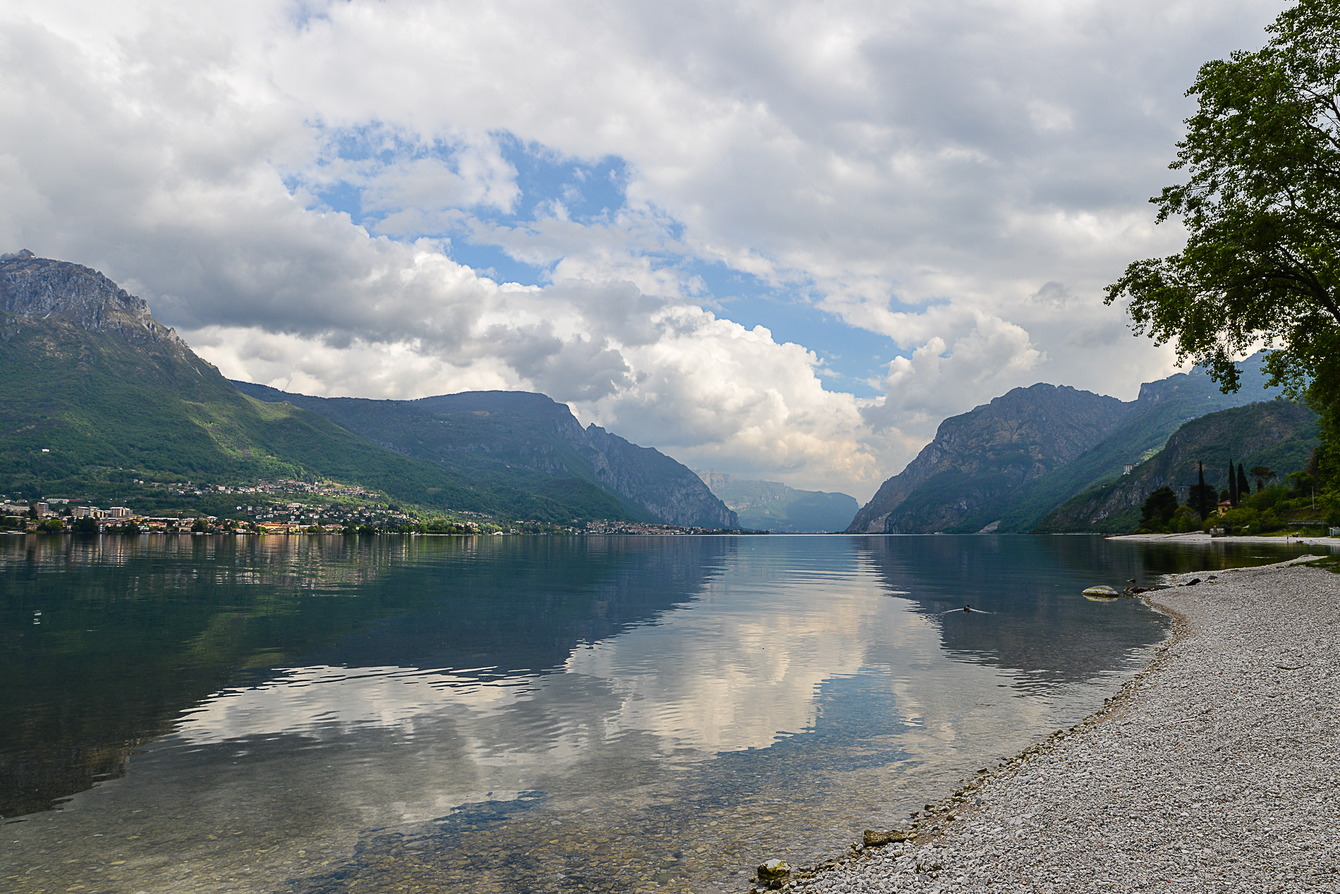 Lago di Como - vista del ramo di Lecco