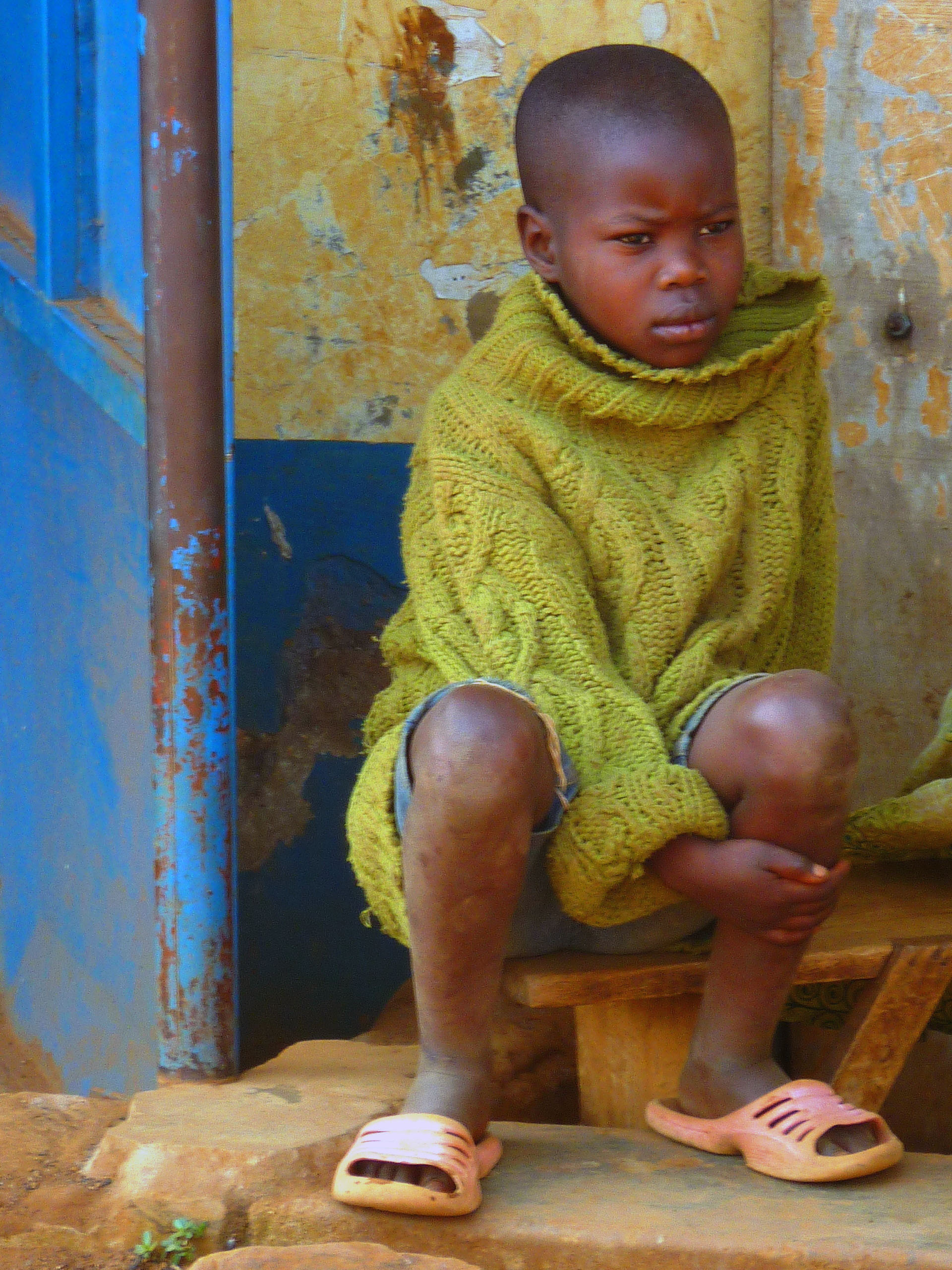The Boy with Green Sweater