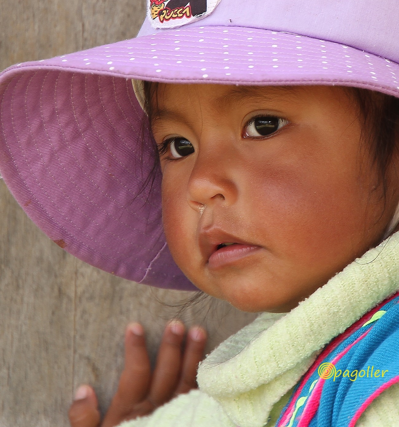 Girls on Lake Titicaca