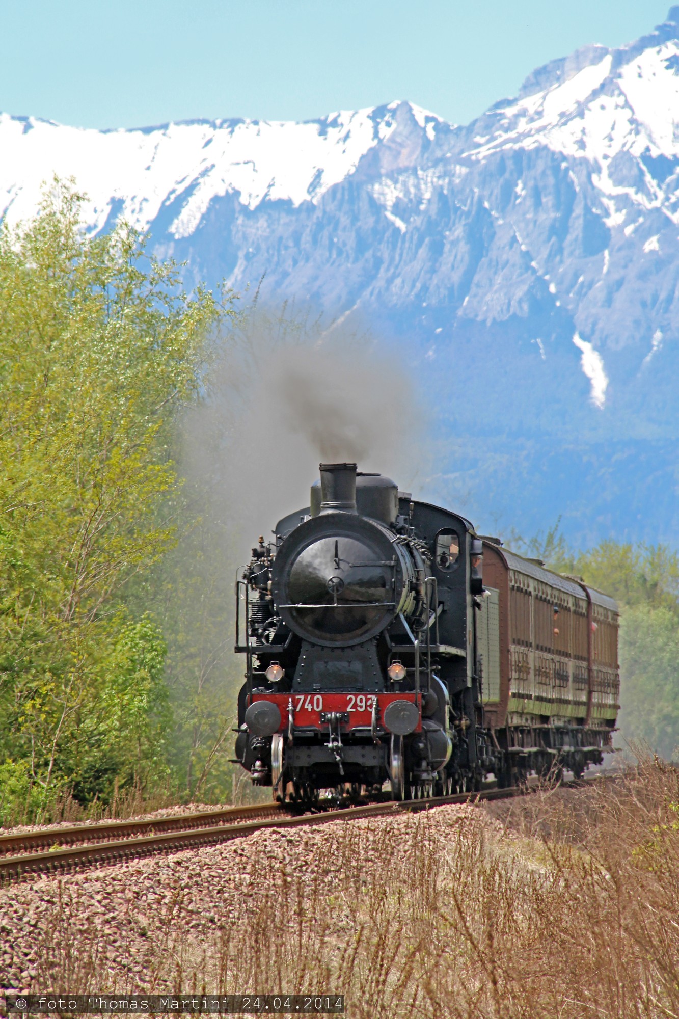 Locomotiva a vapore della Valsugana