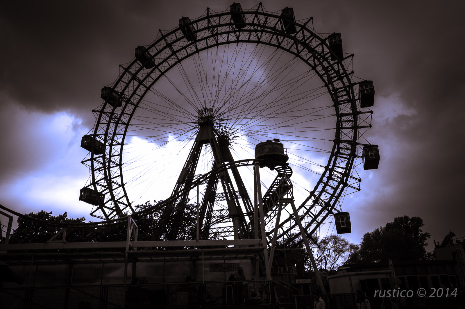 Prater in the storm!