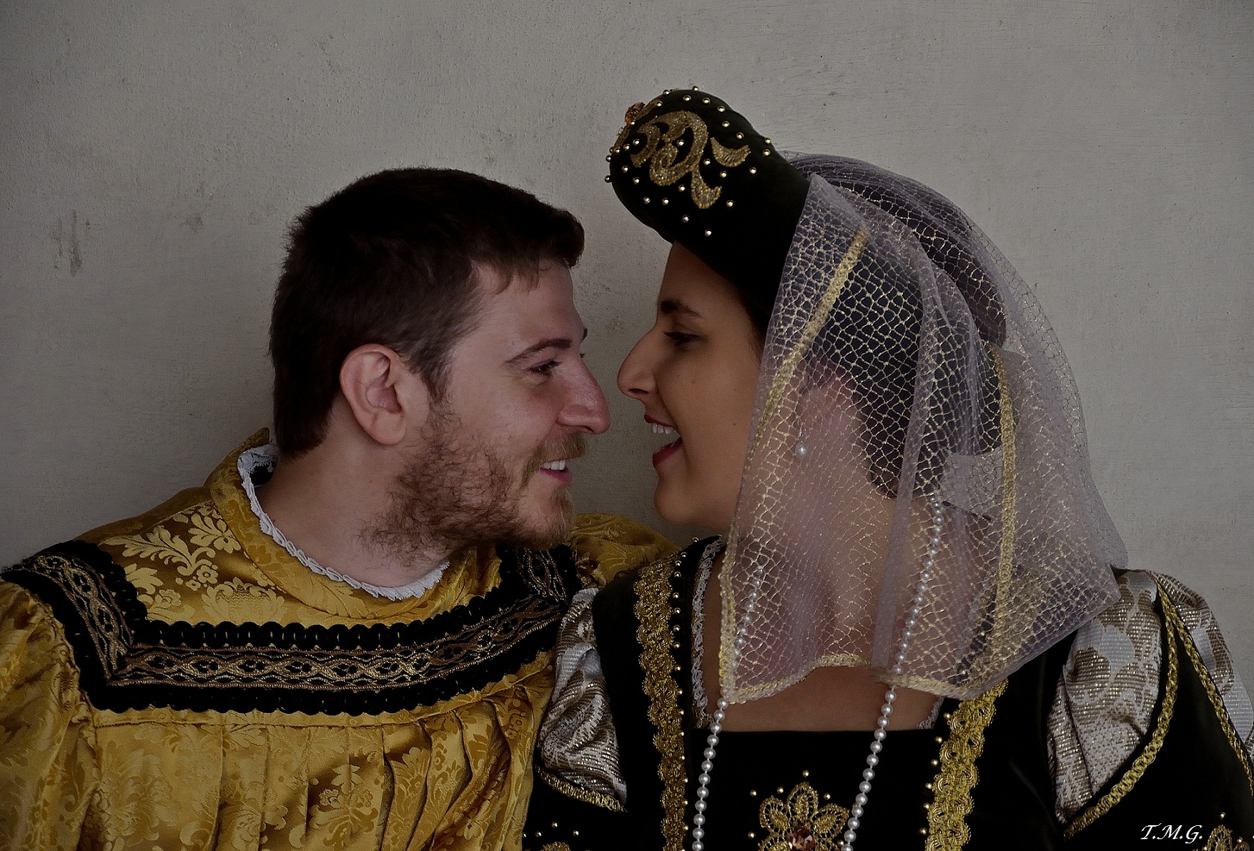 Love is: A look and a smile!