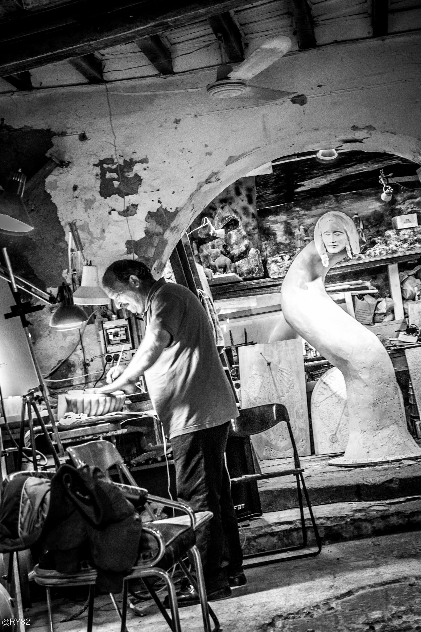 L'antro dello scultore