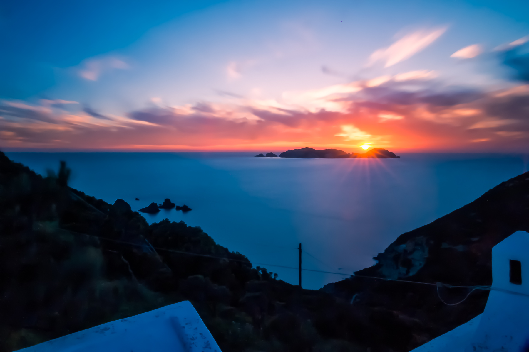 Tramonto su Palmarola