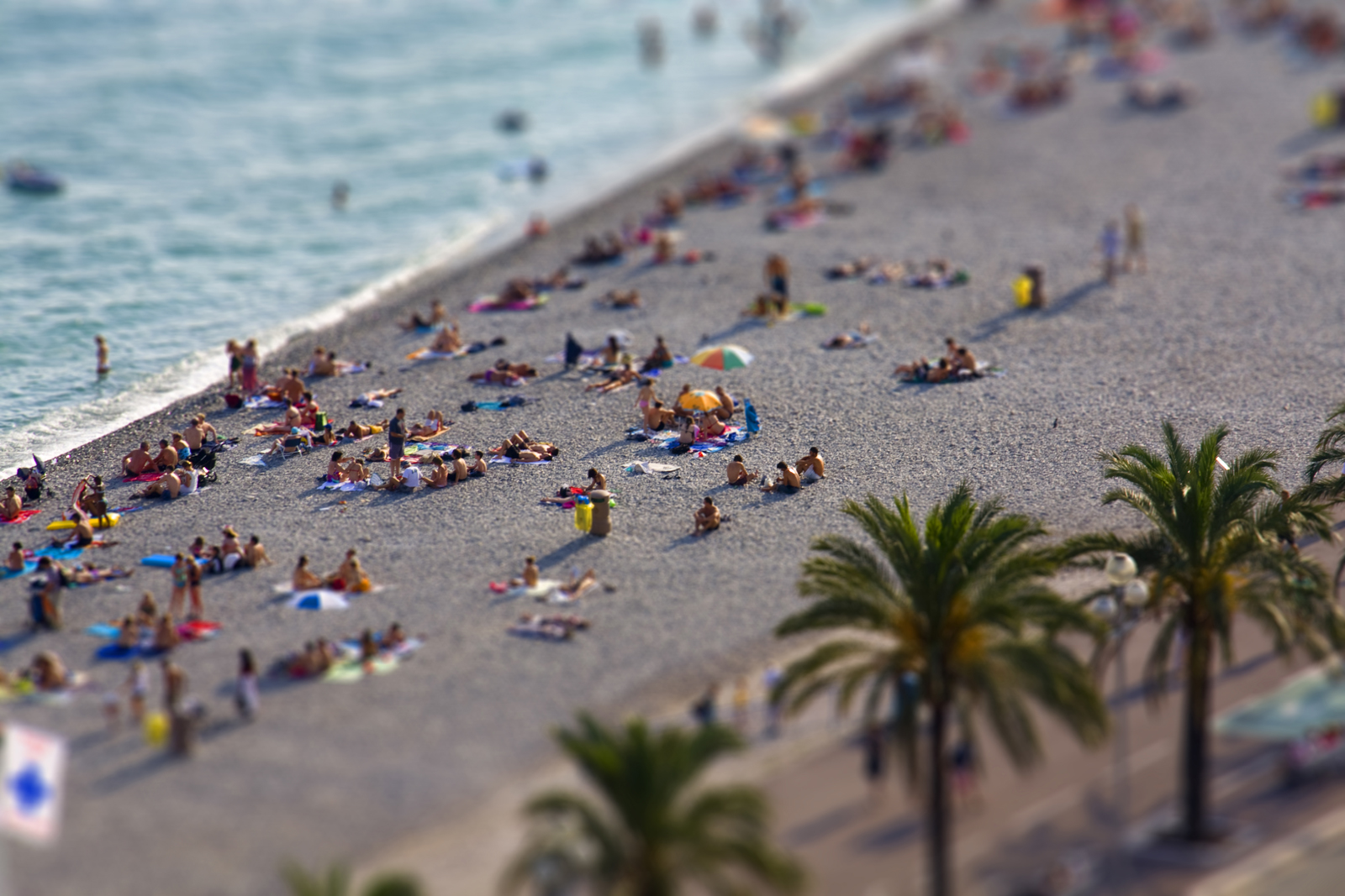 Fake tilt shift in Nizza!