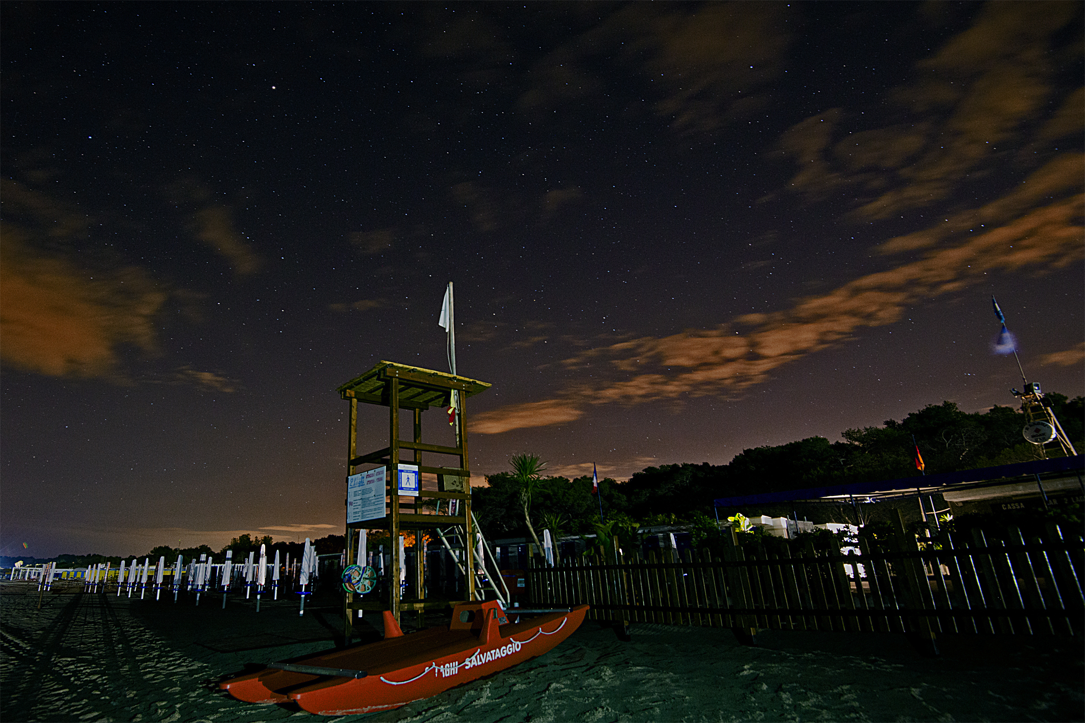 Spiaggia degli Alimini         Astrofotografia