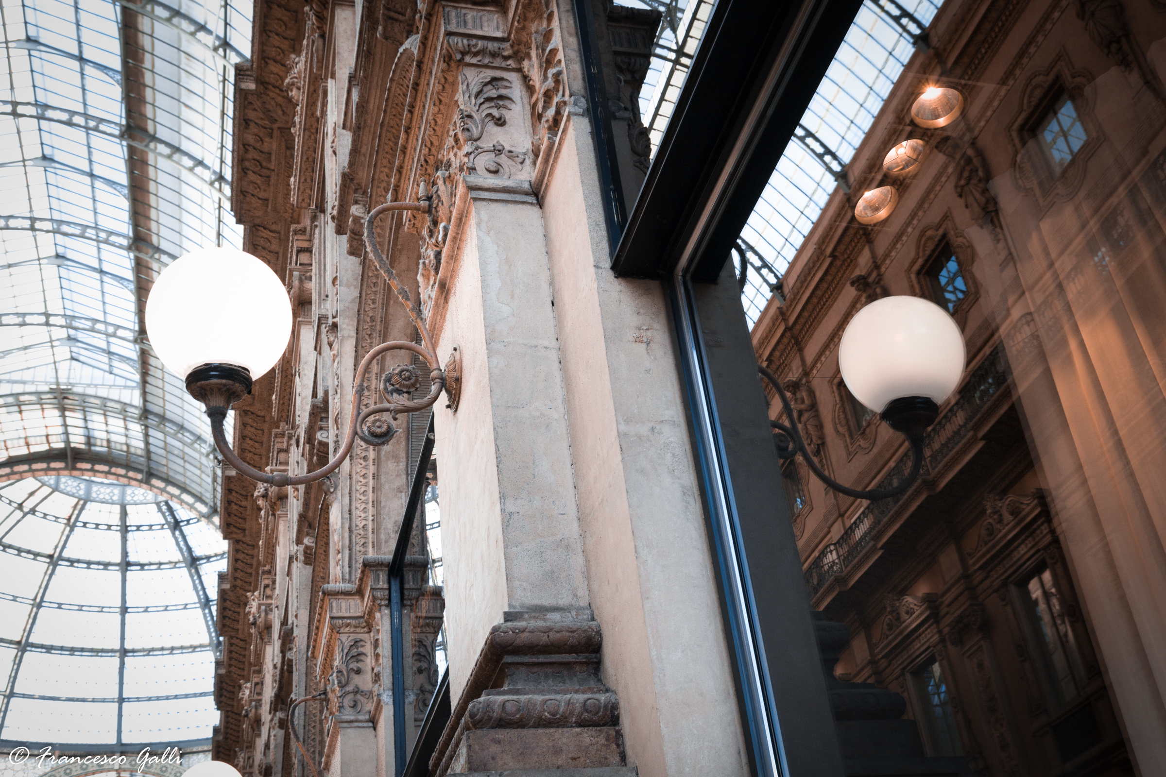 Reflections in gallery