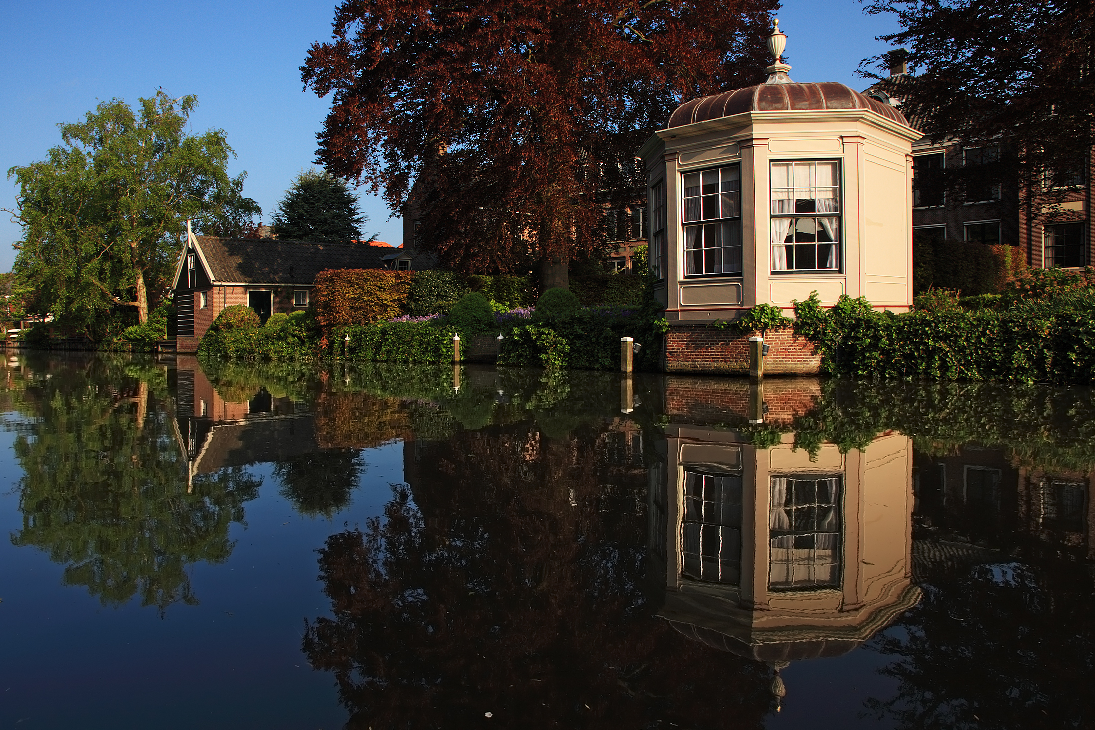 Reflections in the canal