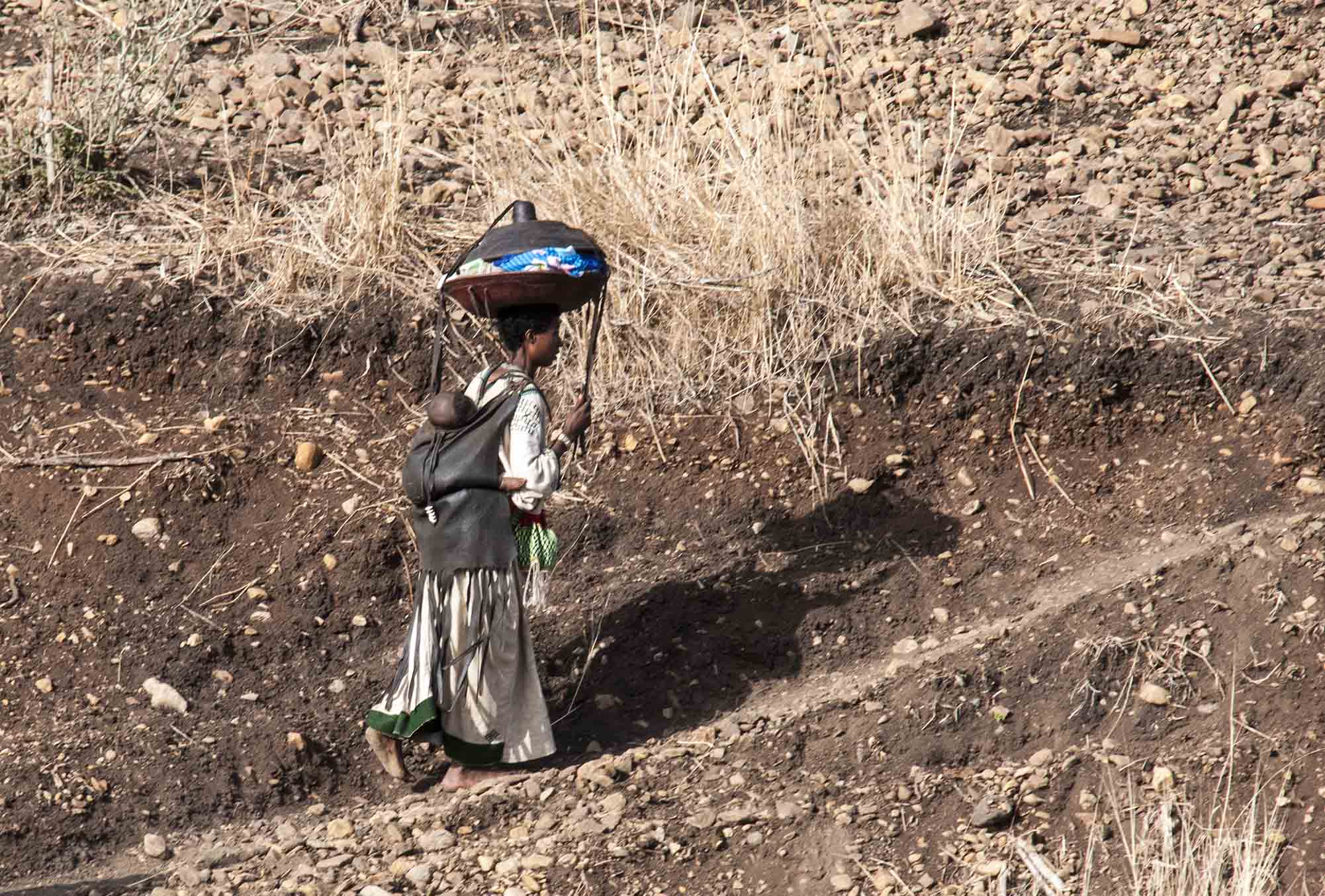Peasant at Beles - Ethiopia