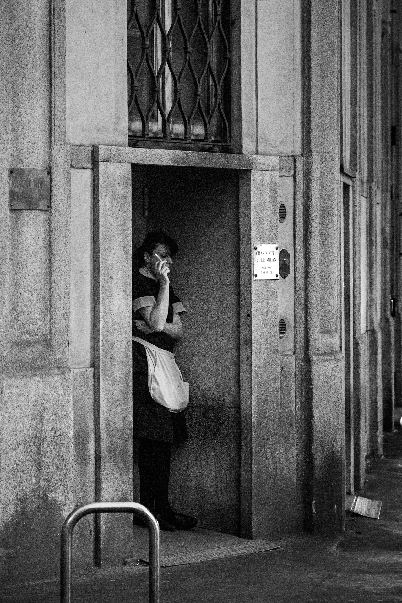 Milan - Break for a smoke