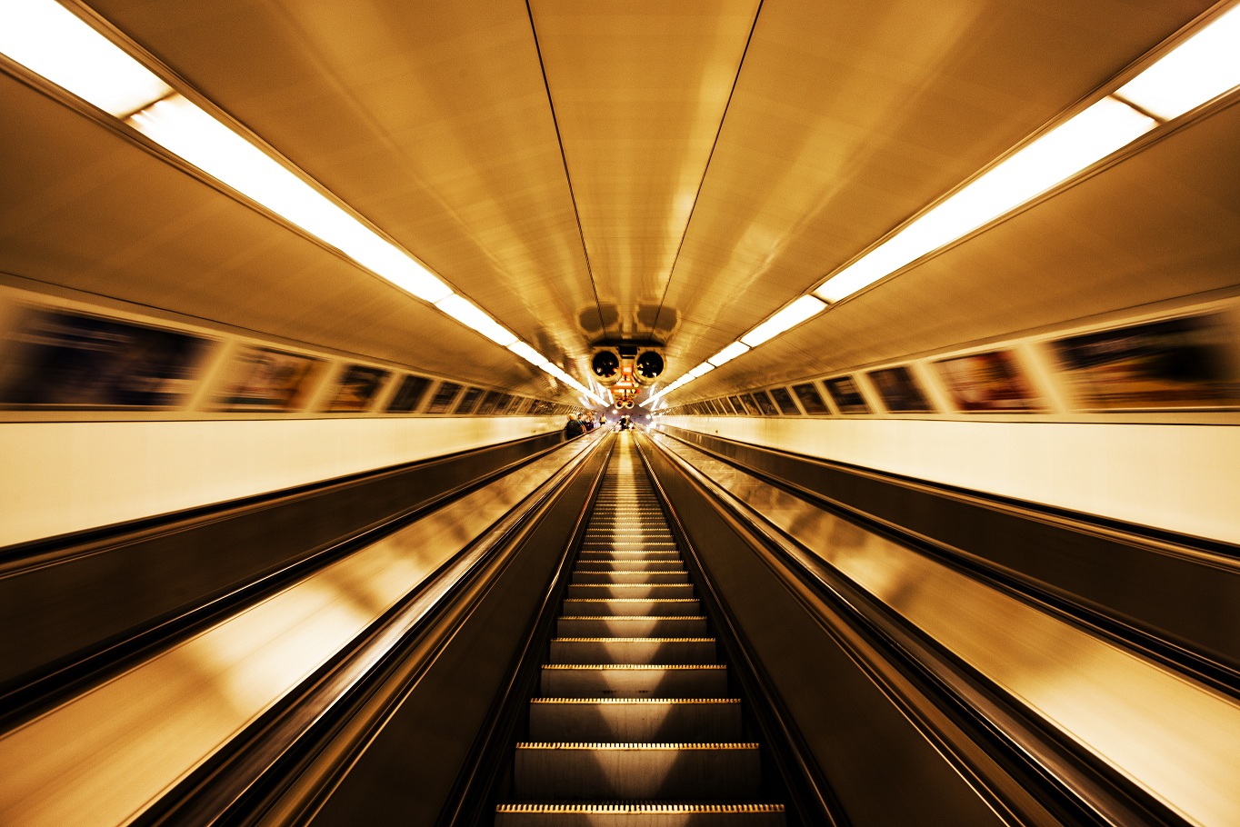 underground on moving