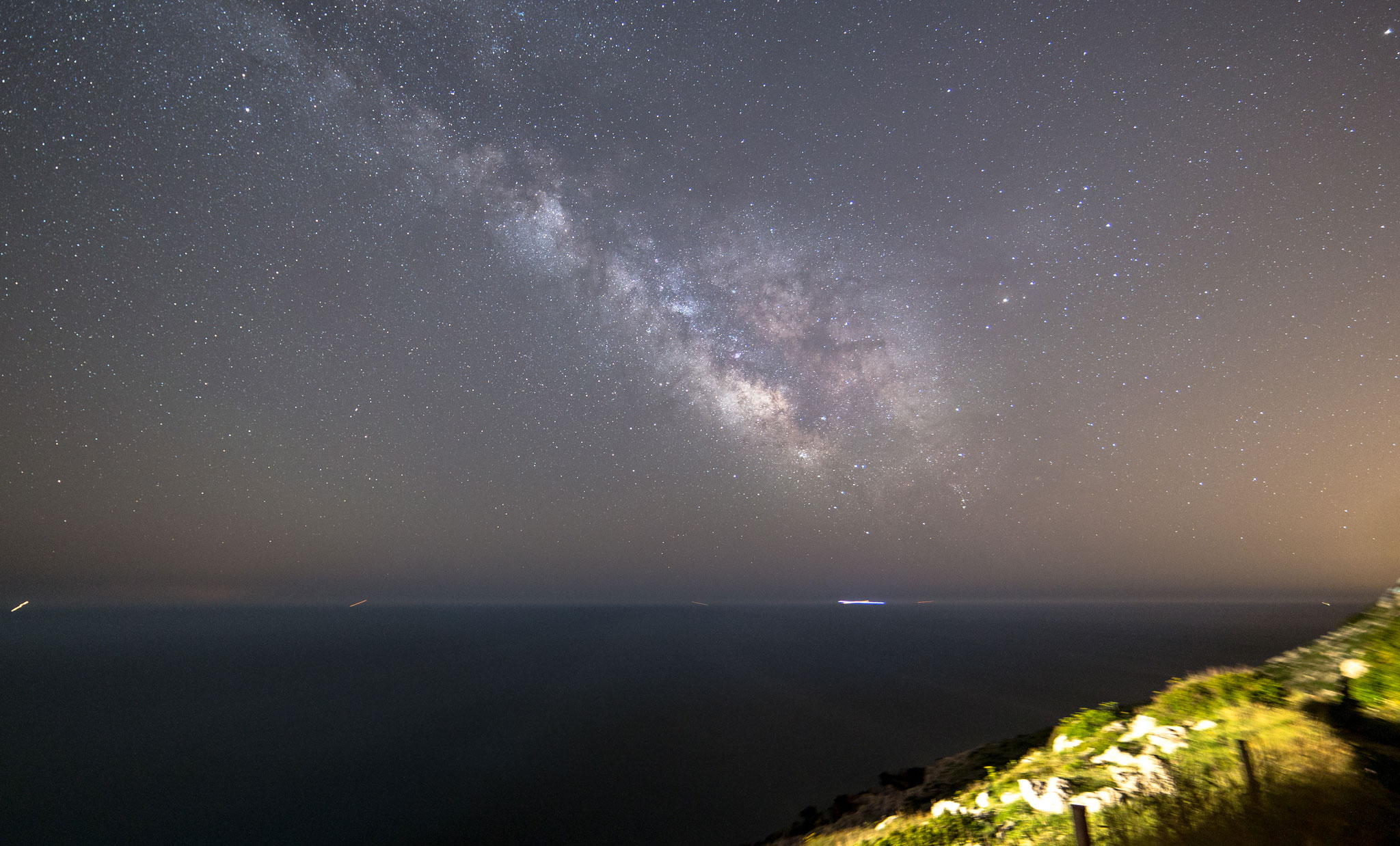 Milky way in Salento