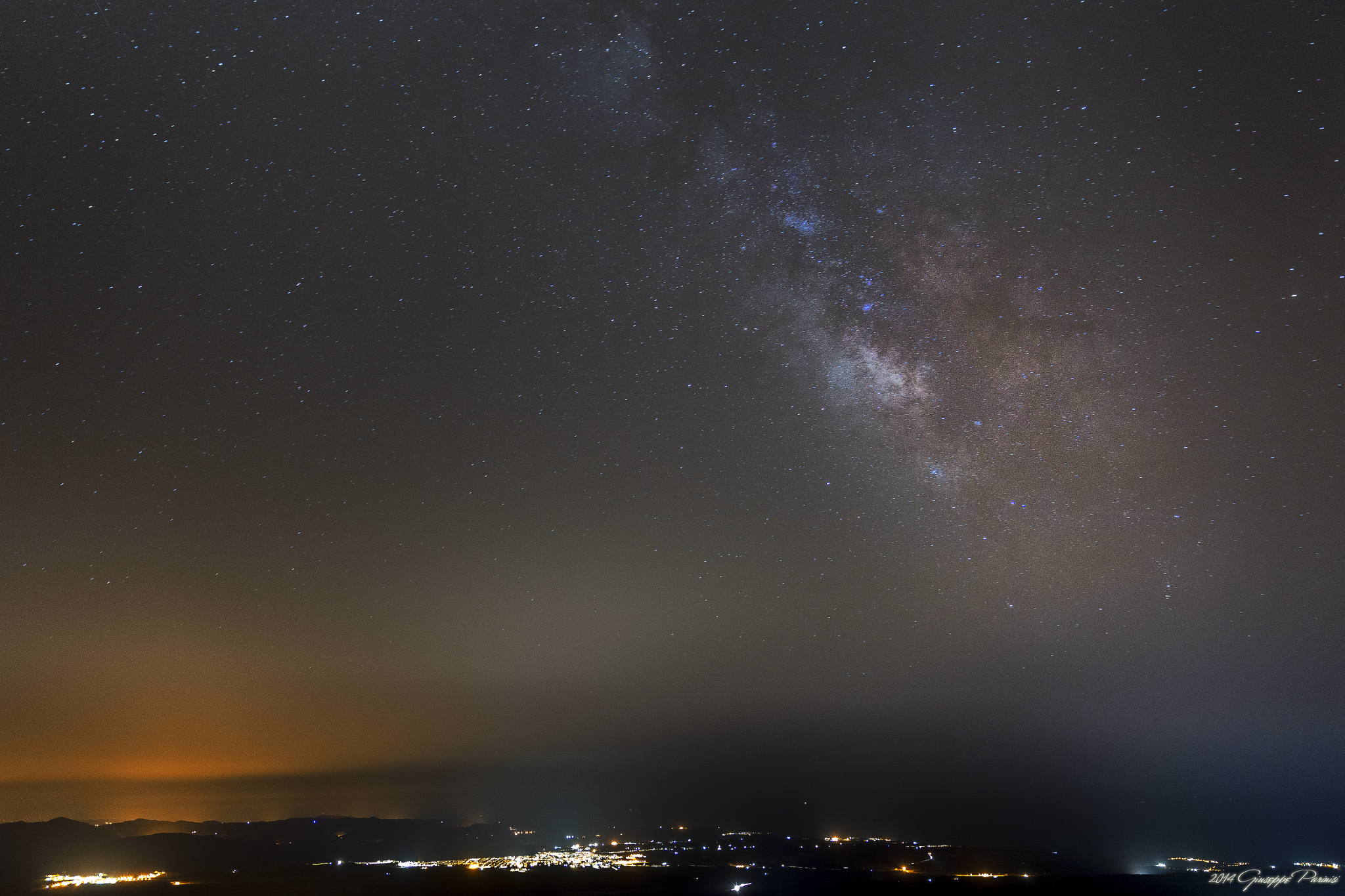 La Valle del Verdura e la Via Lattea