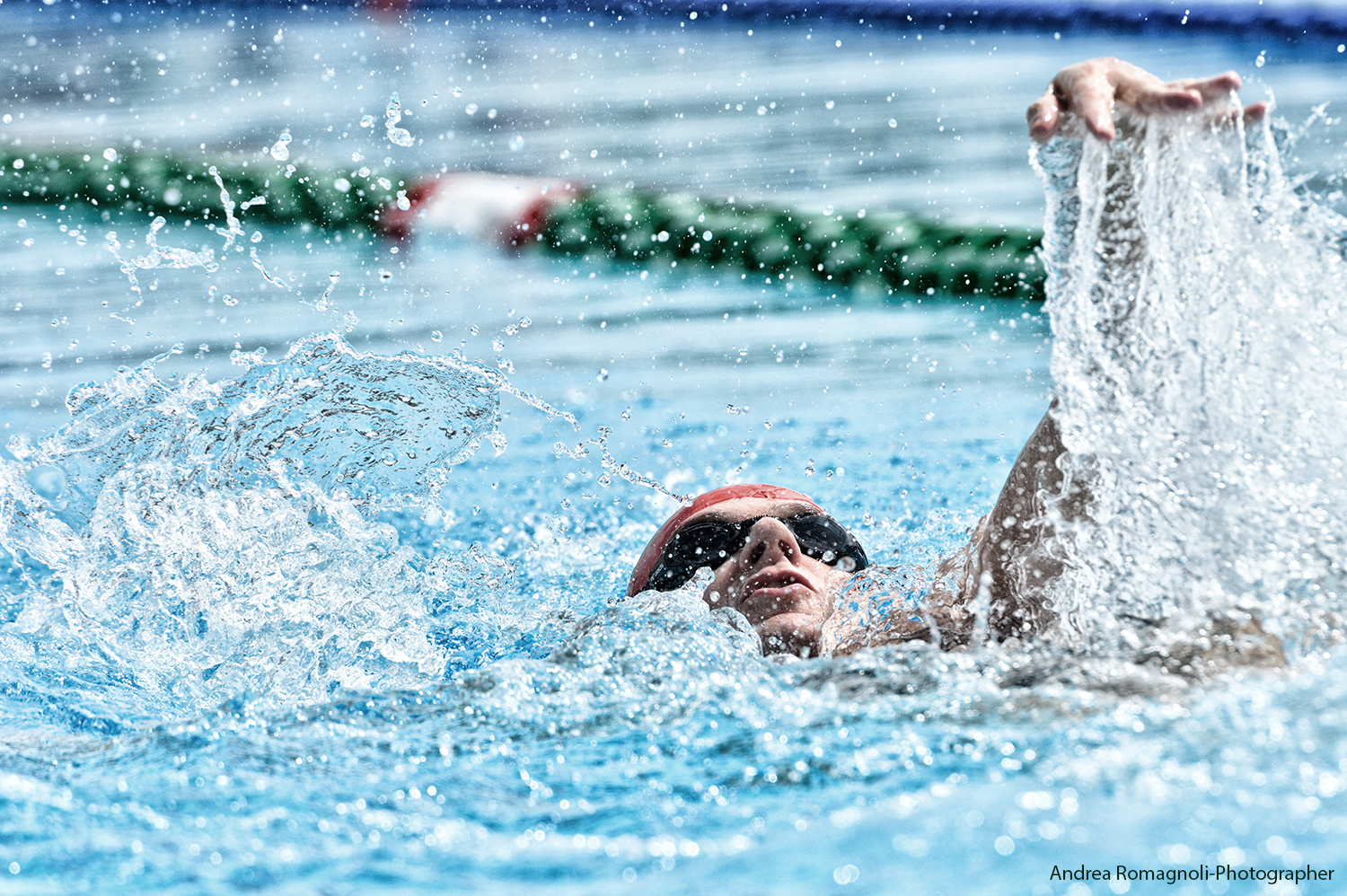 Backstroke Swimming