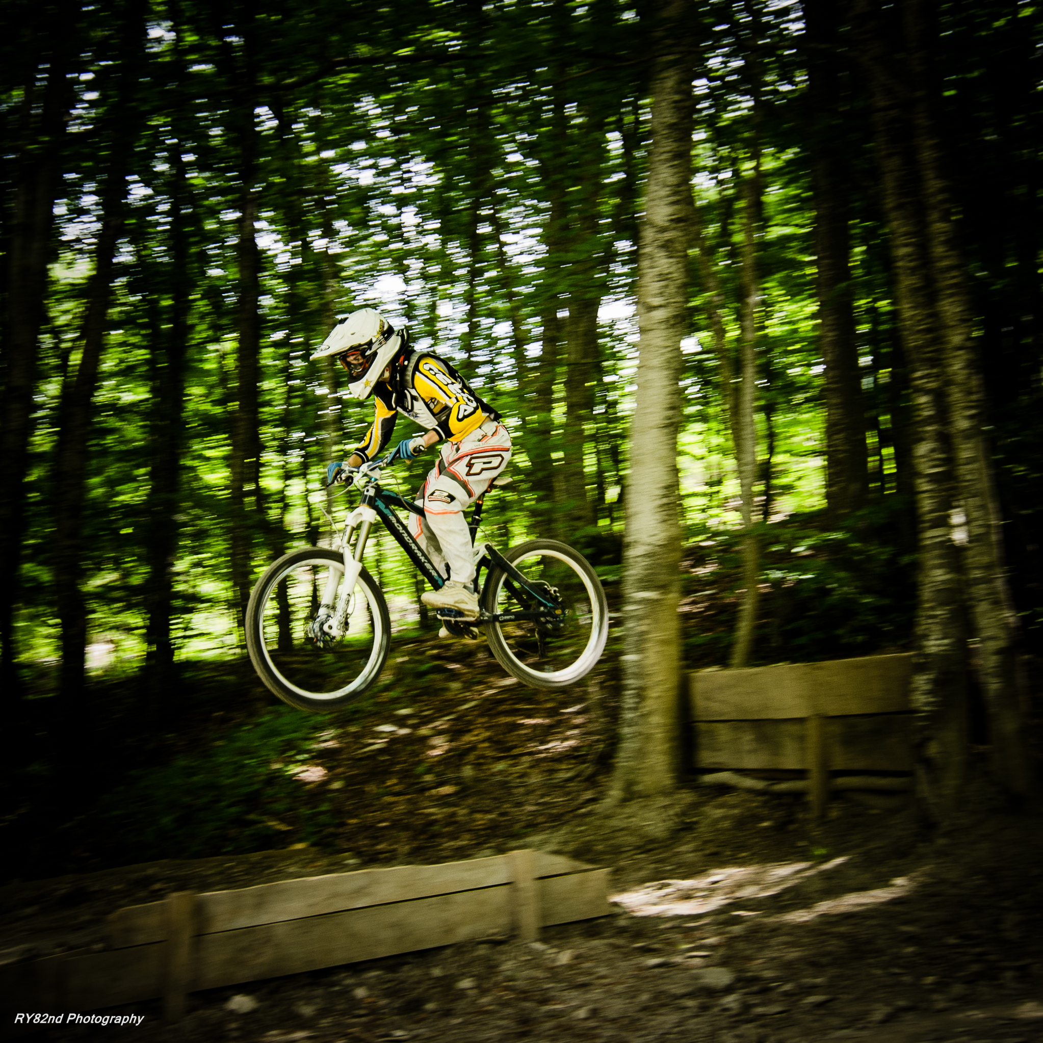 Downhill in Caldirola (panning)
