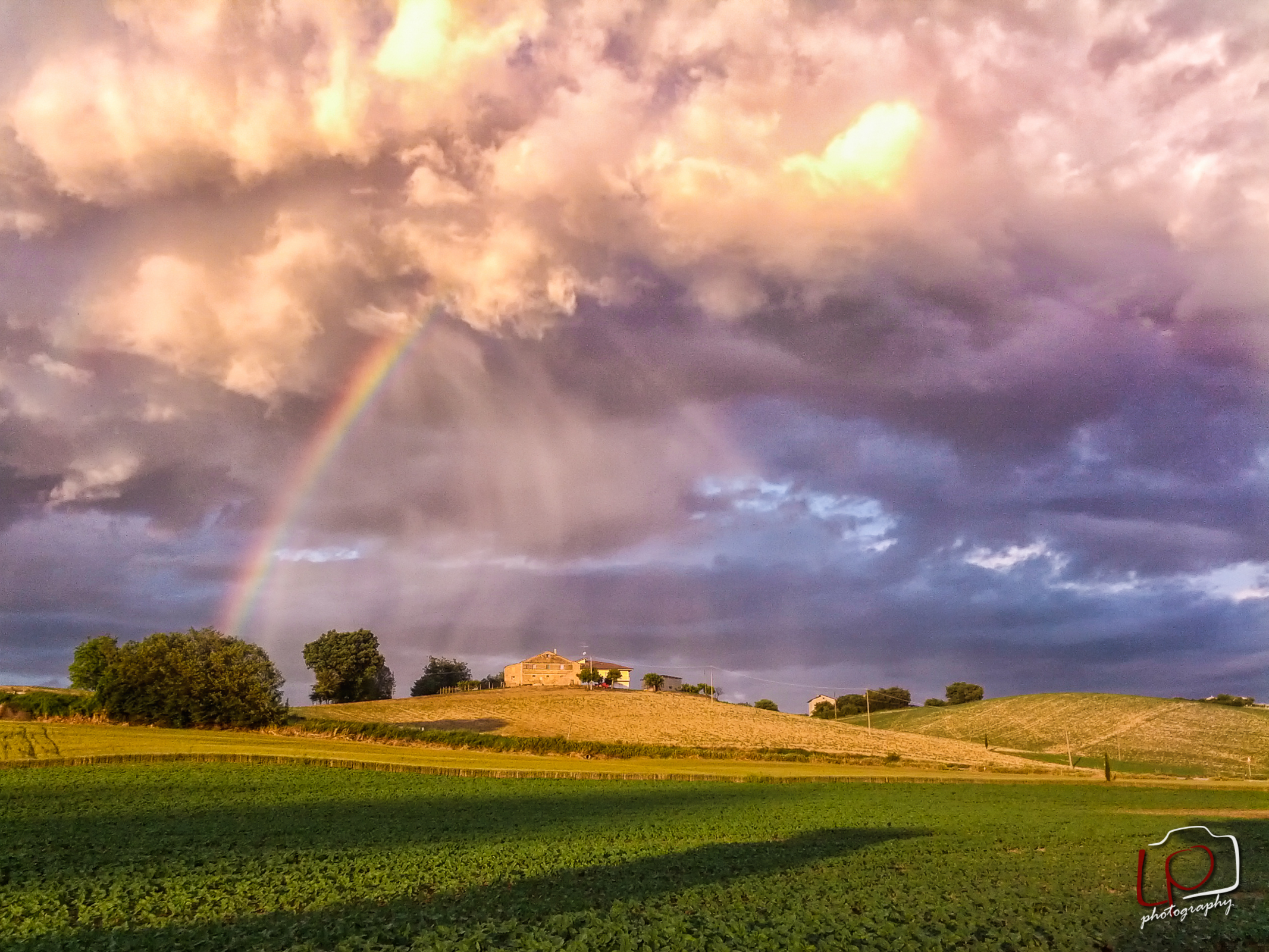 The calm and the storm ....!