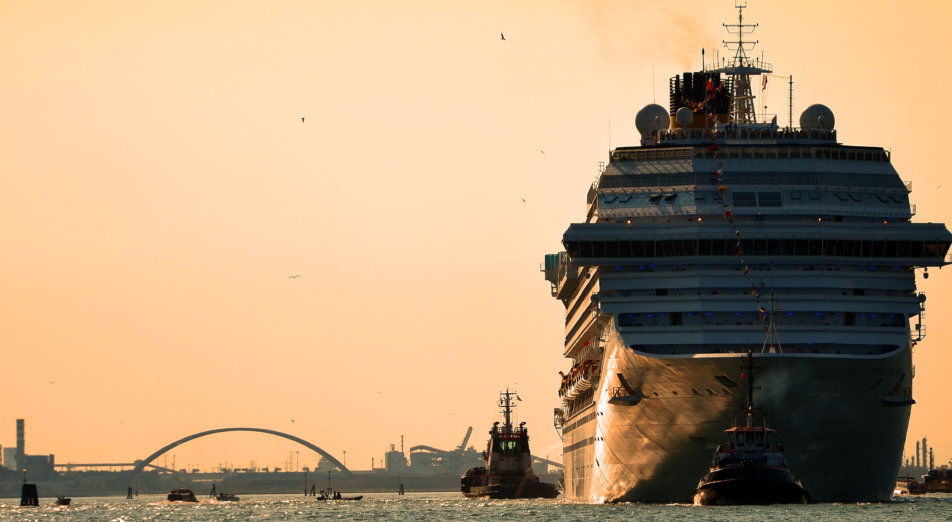 Partenza al Tramonto