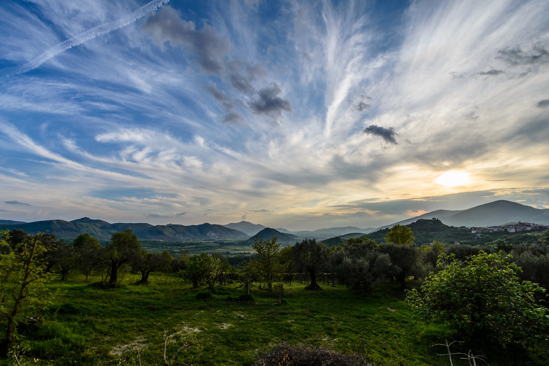 The valley of the Voltuurno