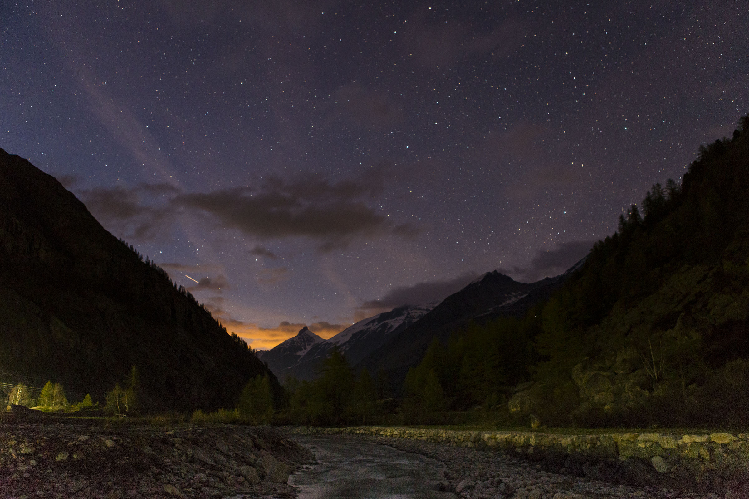 Granparadiso di notte 2