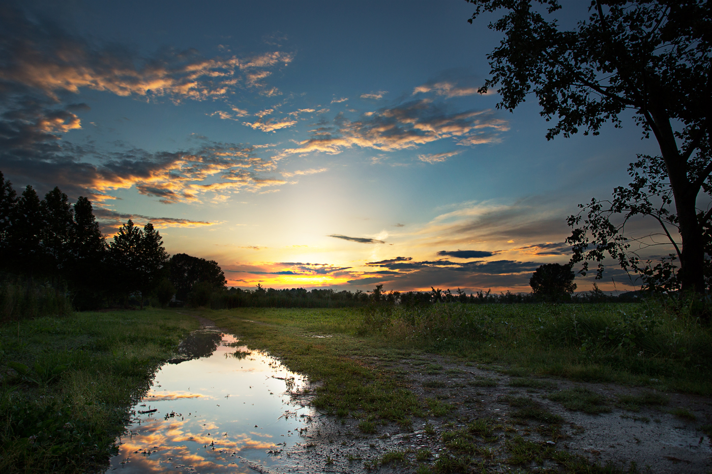 Sunset after the storm