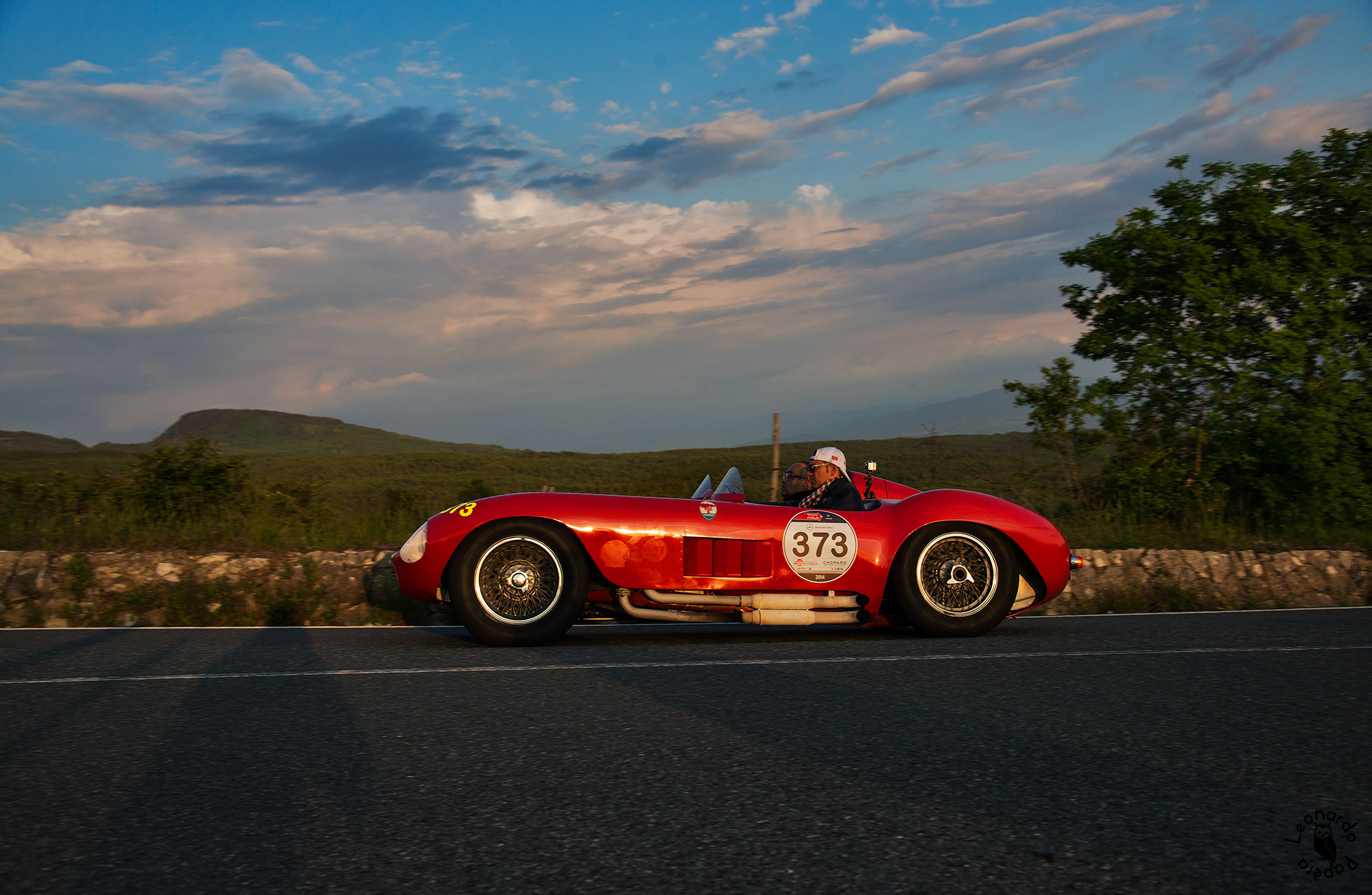 Maserati 300 S Spider Fantuzzi #373
