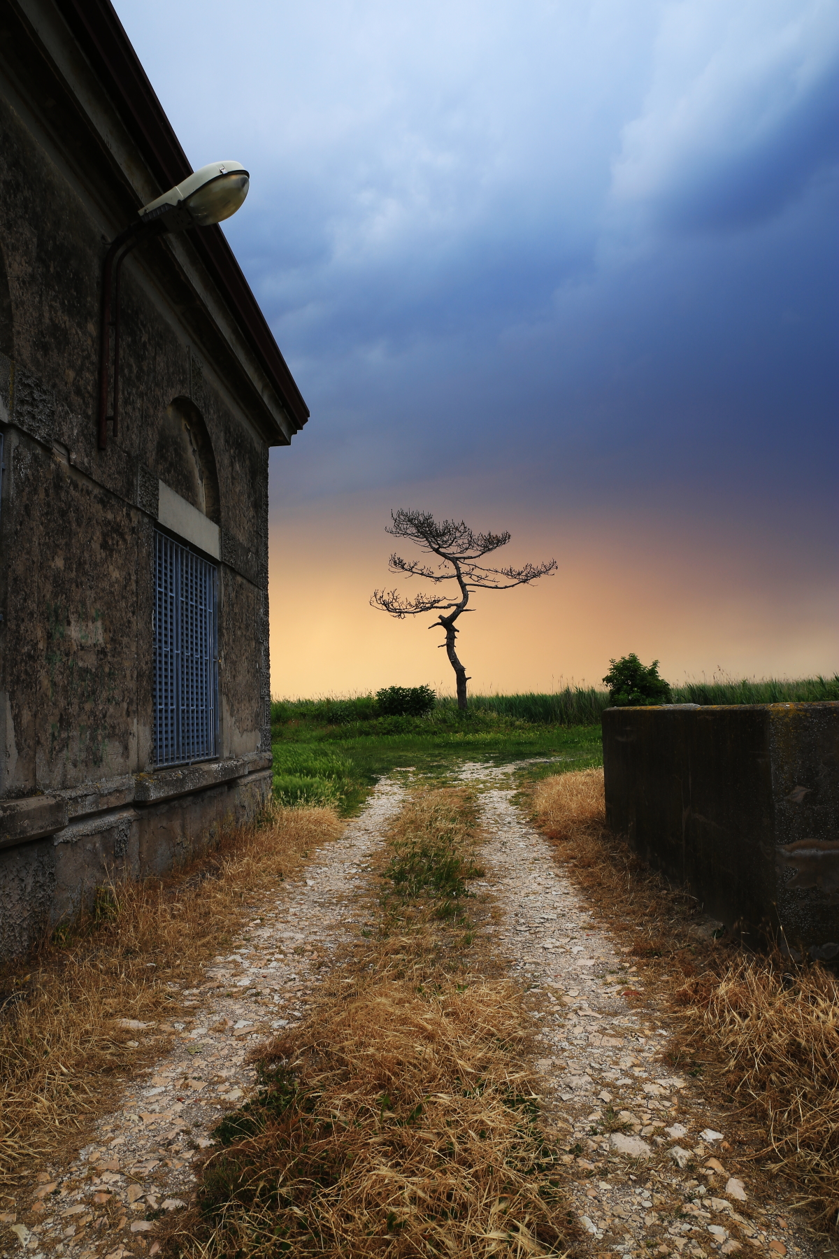 Above the 'dewatering