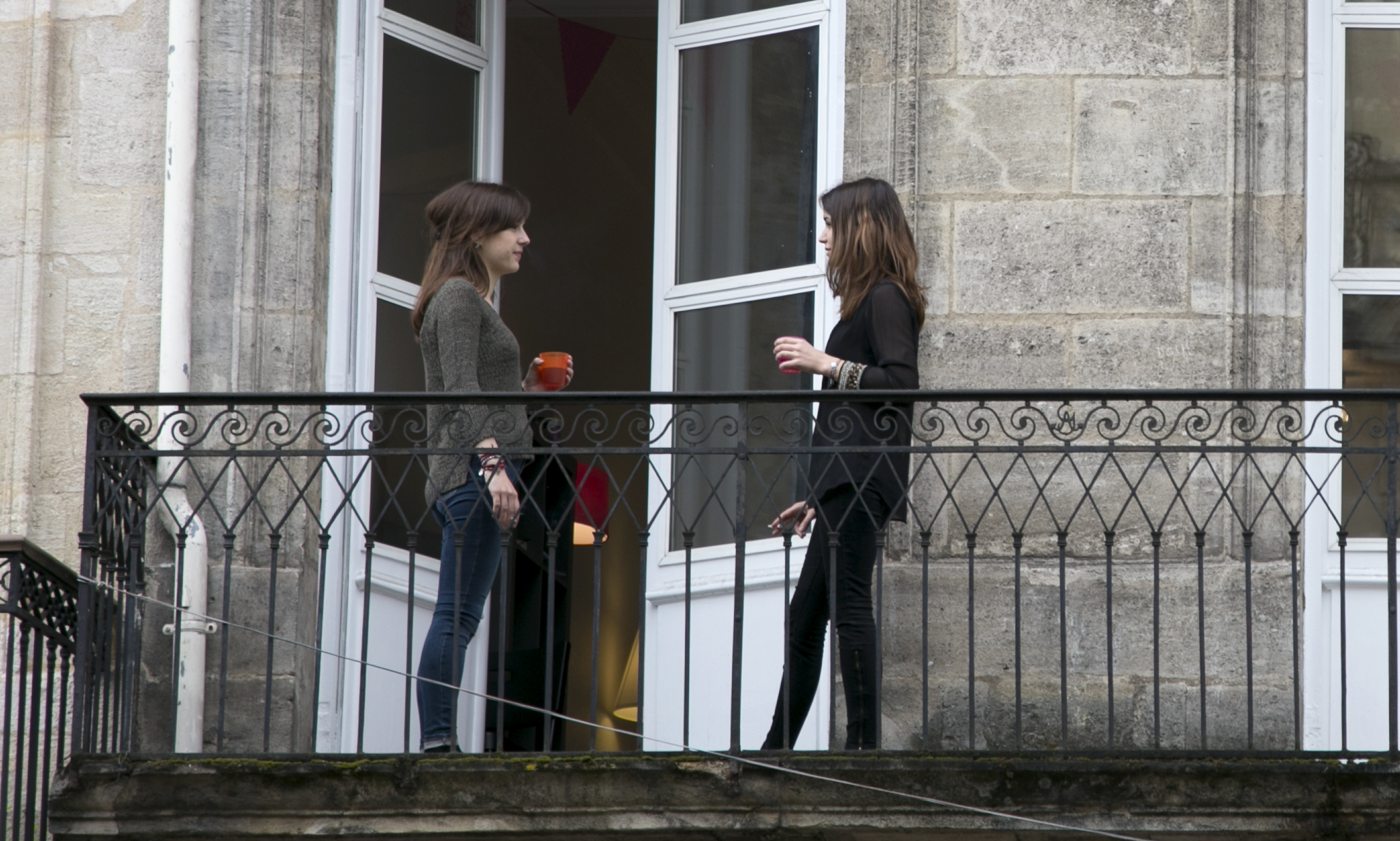 Coffee break & cigarette.