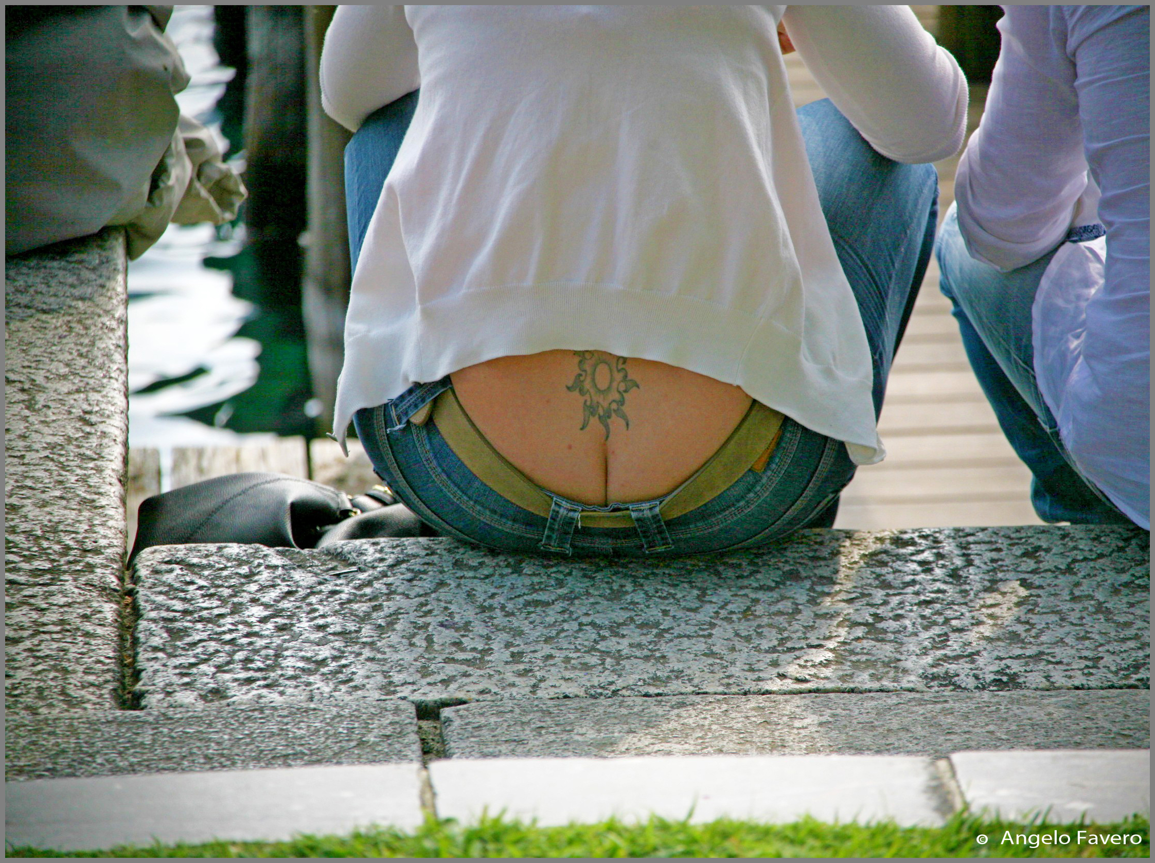 We own .... with the butt on the ground .....