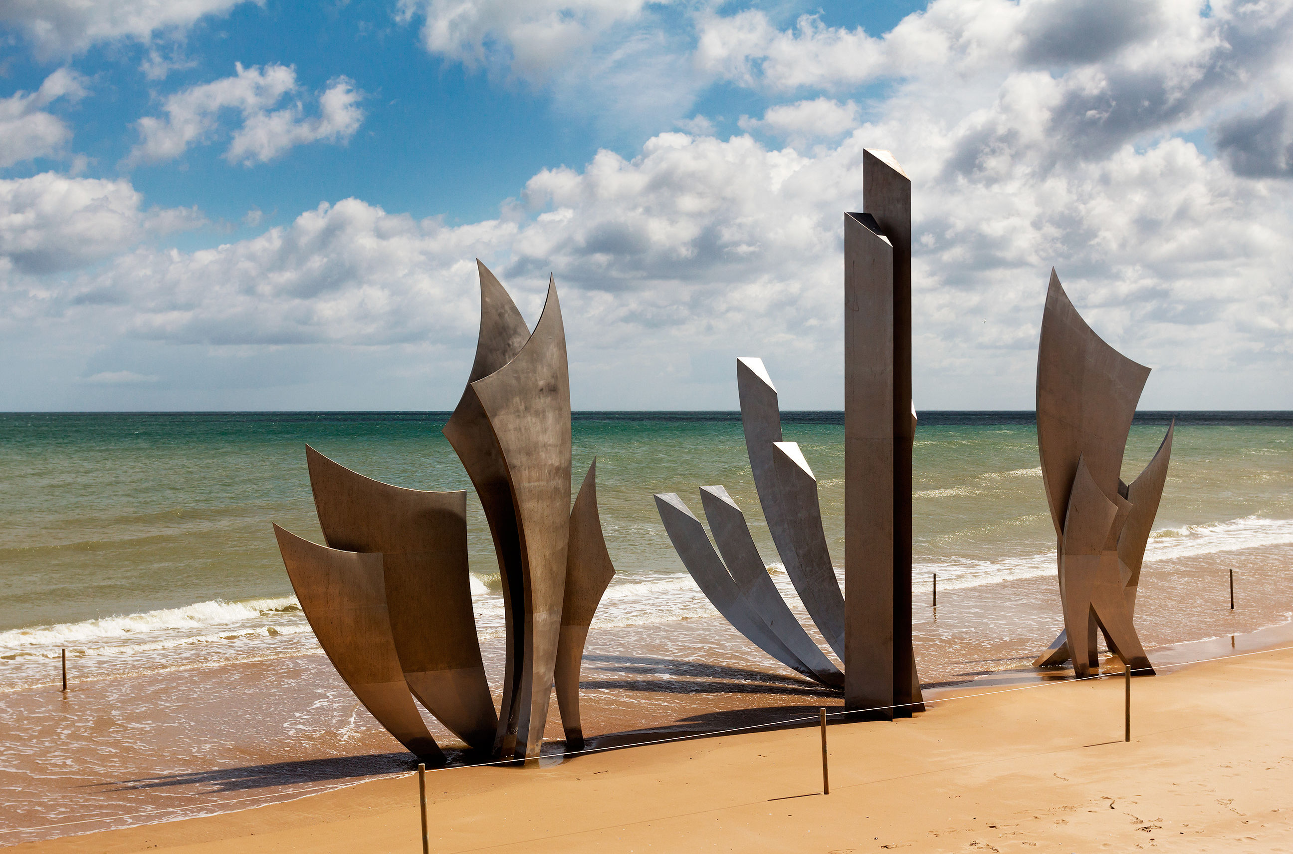 Omaha Beach memorial