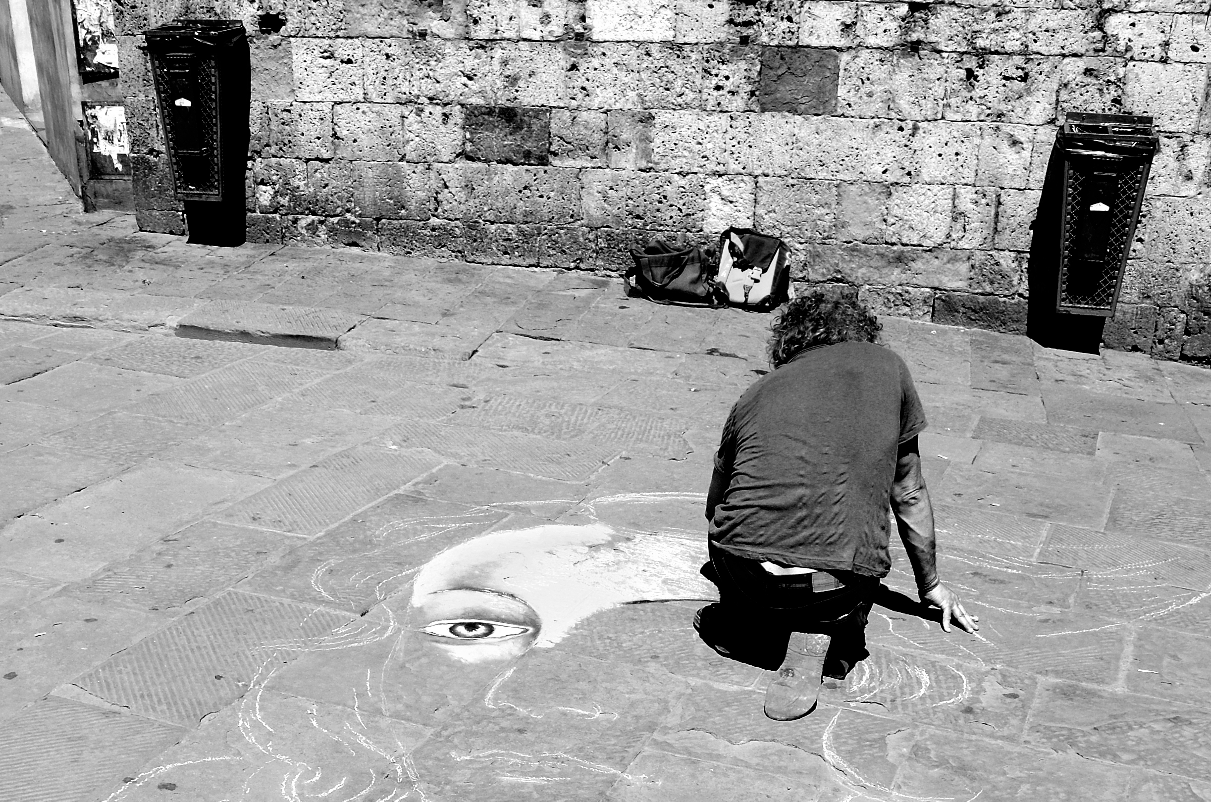 Venus of Botticelli street art