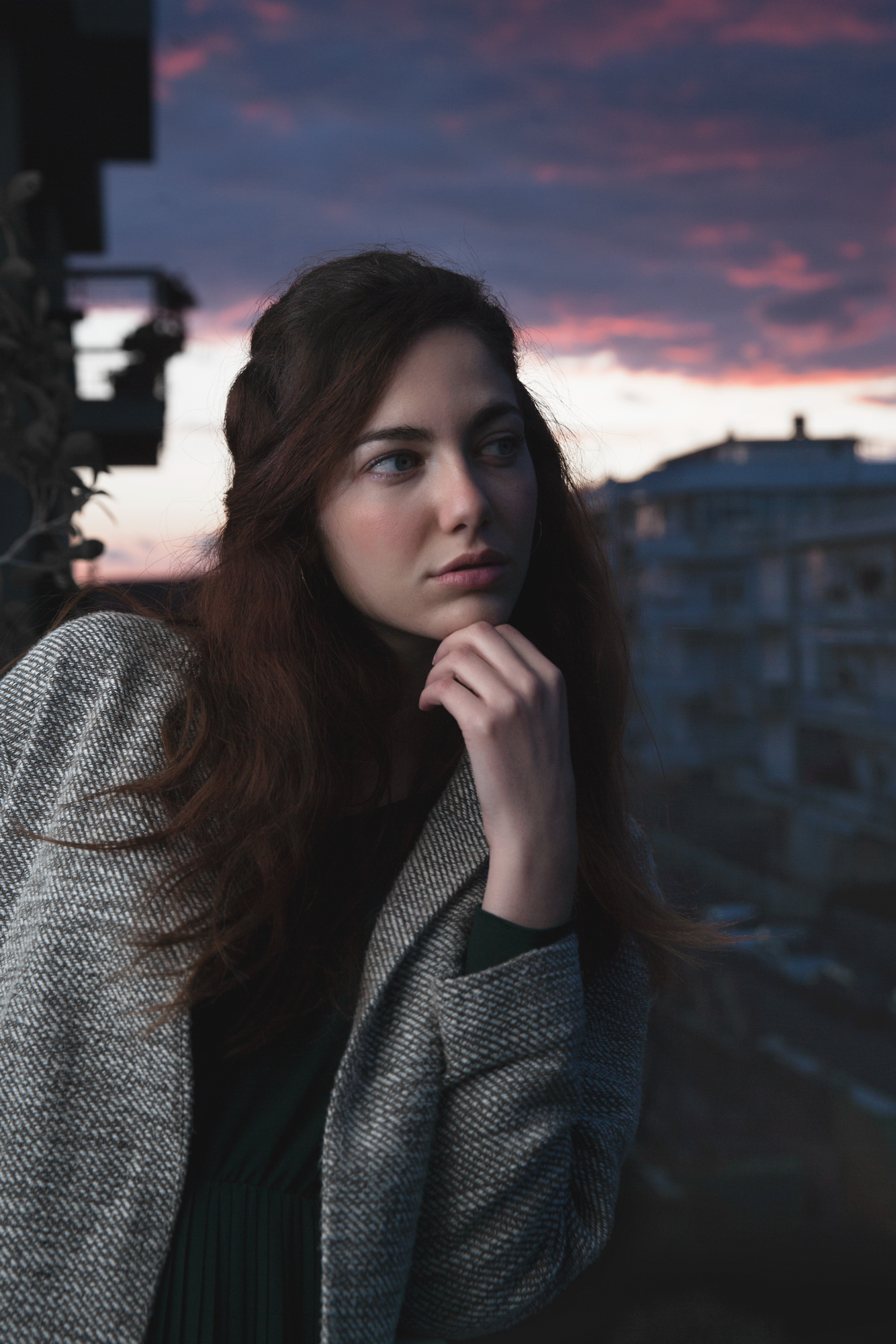 Fuori al mio balcone