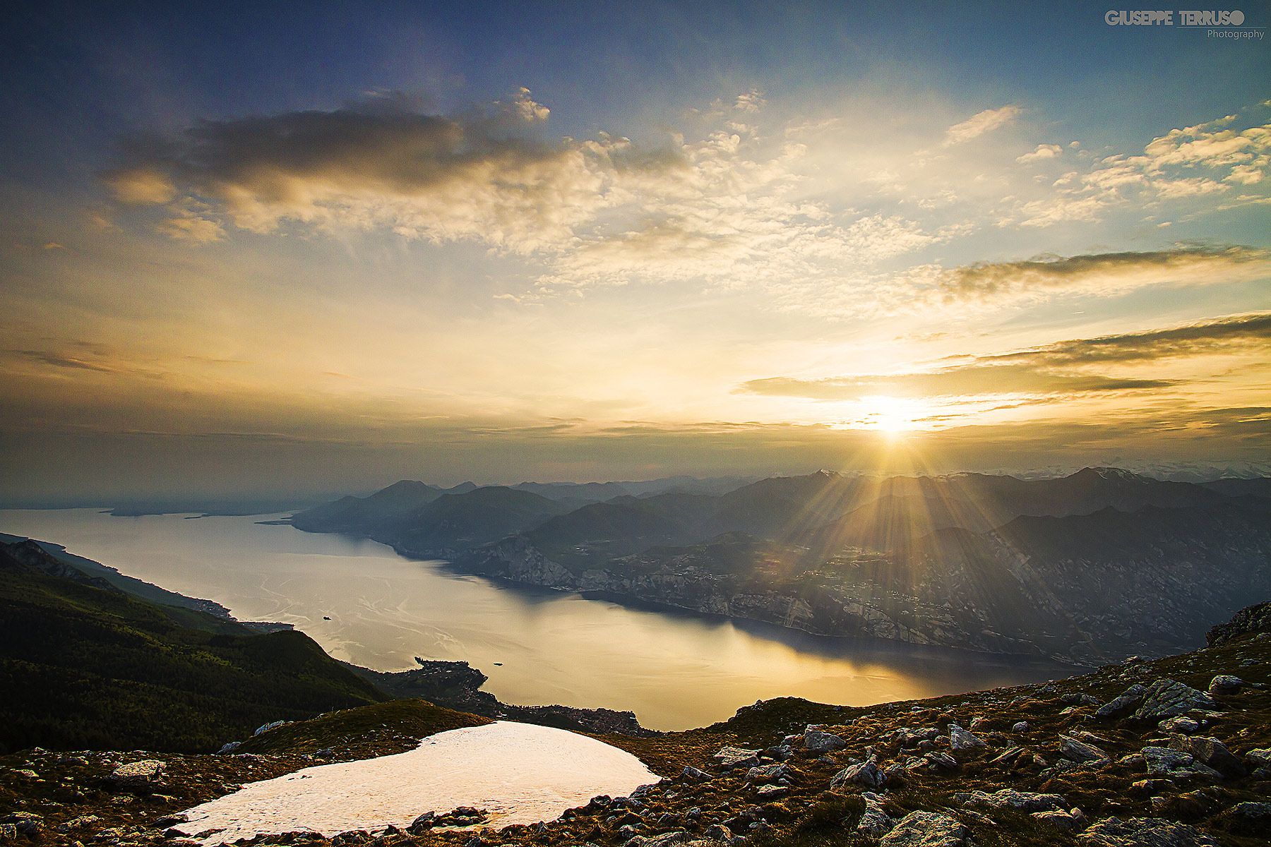 Monte Baldo vista Lago di Garda