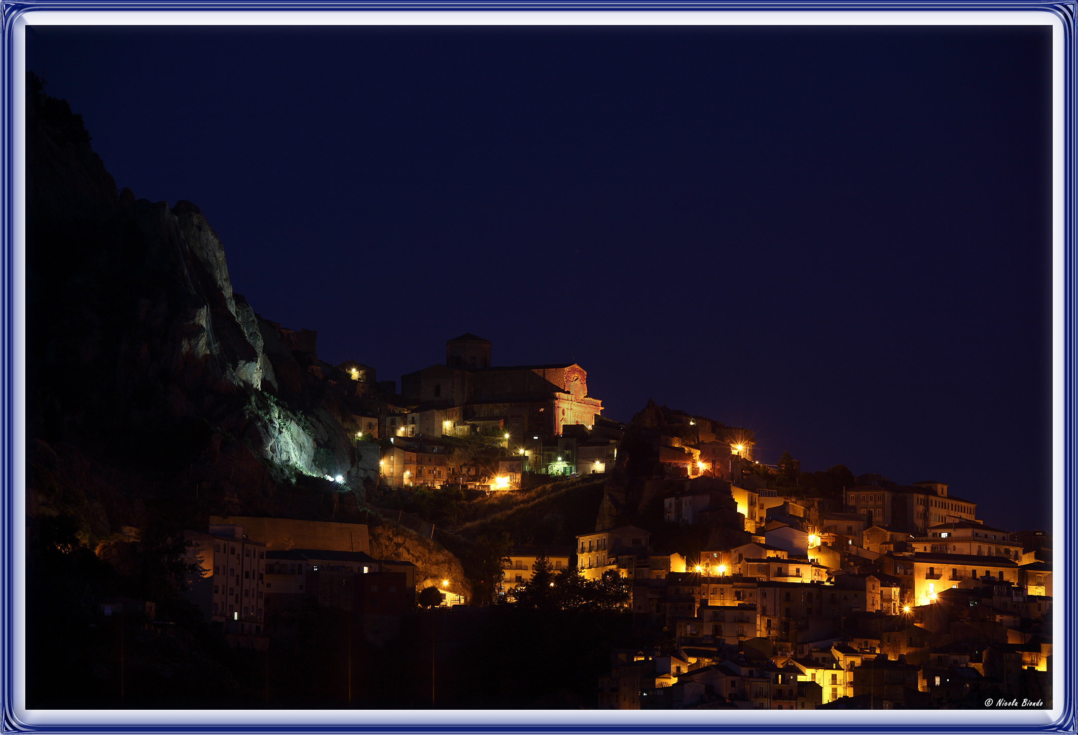 Notturno a Nicosia di Sicilia