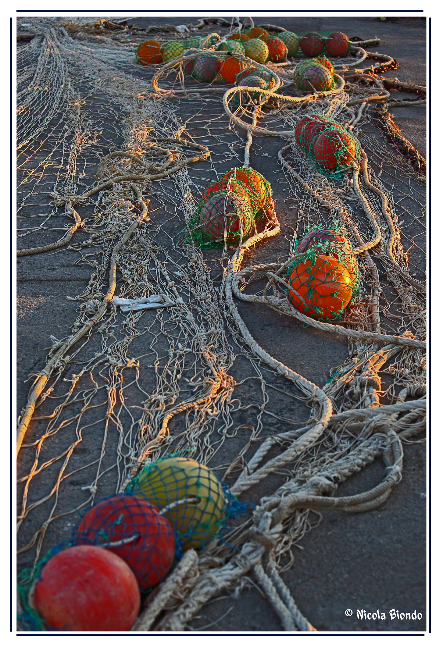 Sciacca - reti dei per  la pesca