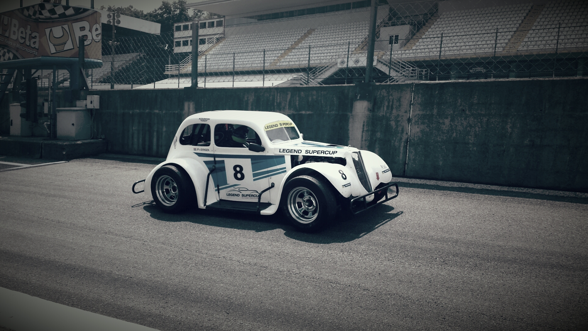 from the courtyard of Monza