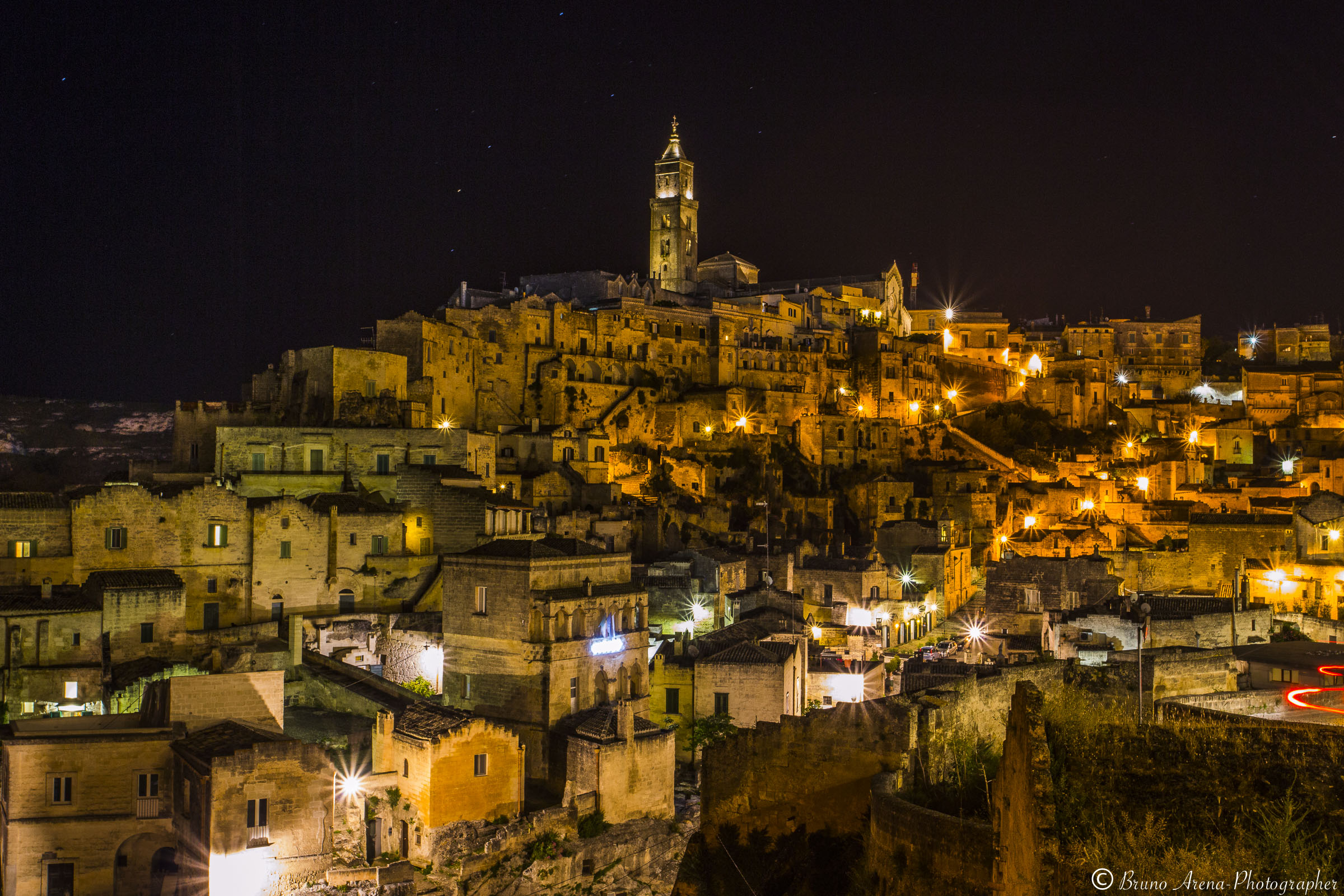 Matera by night
