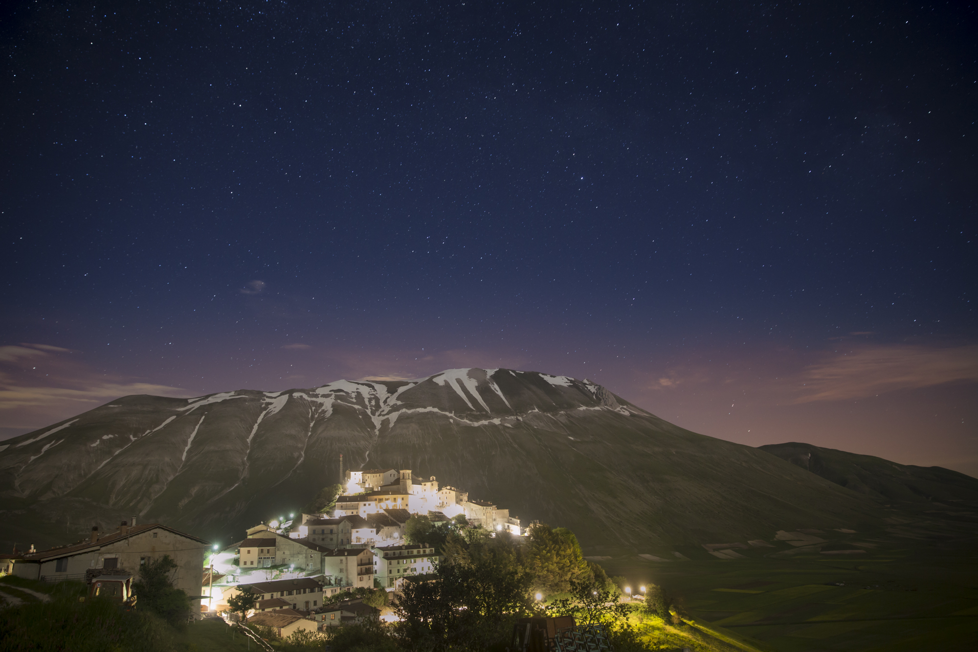 Castelluccio by Night
