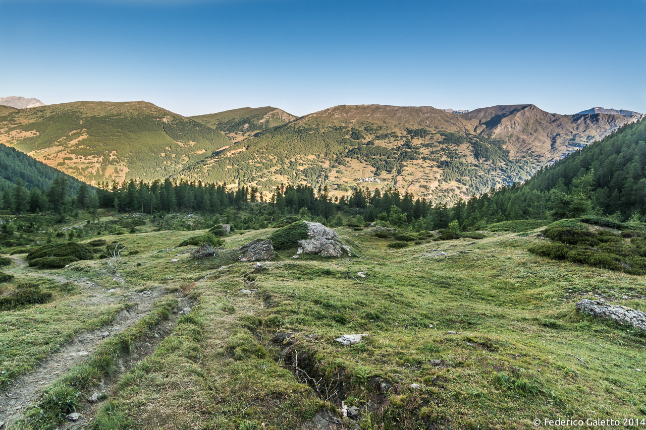 Il vallone dell'Albergian