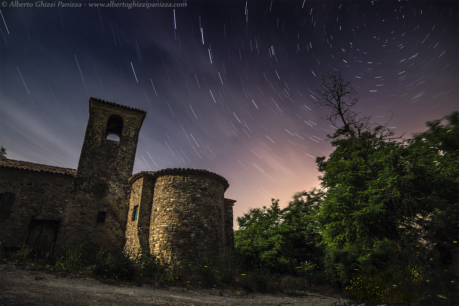 Among fireflies and stars