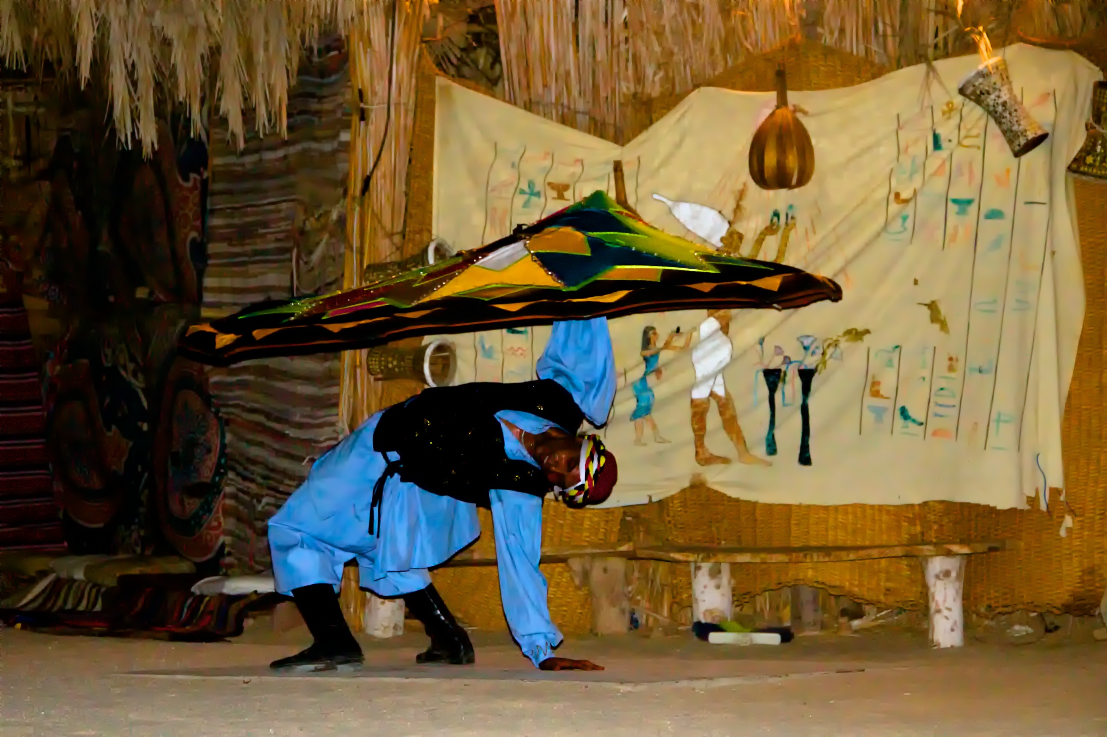 Dance in the Bedouin village