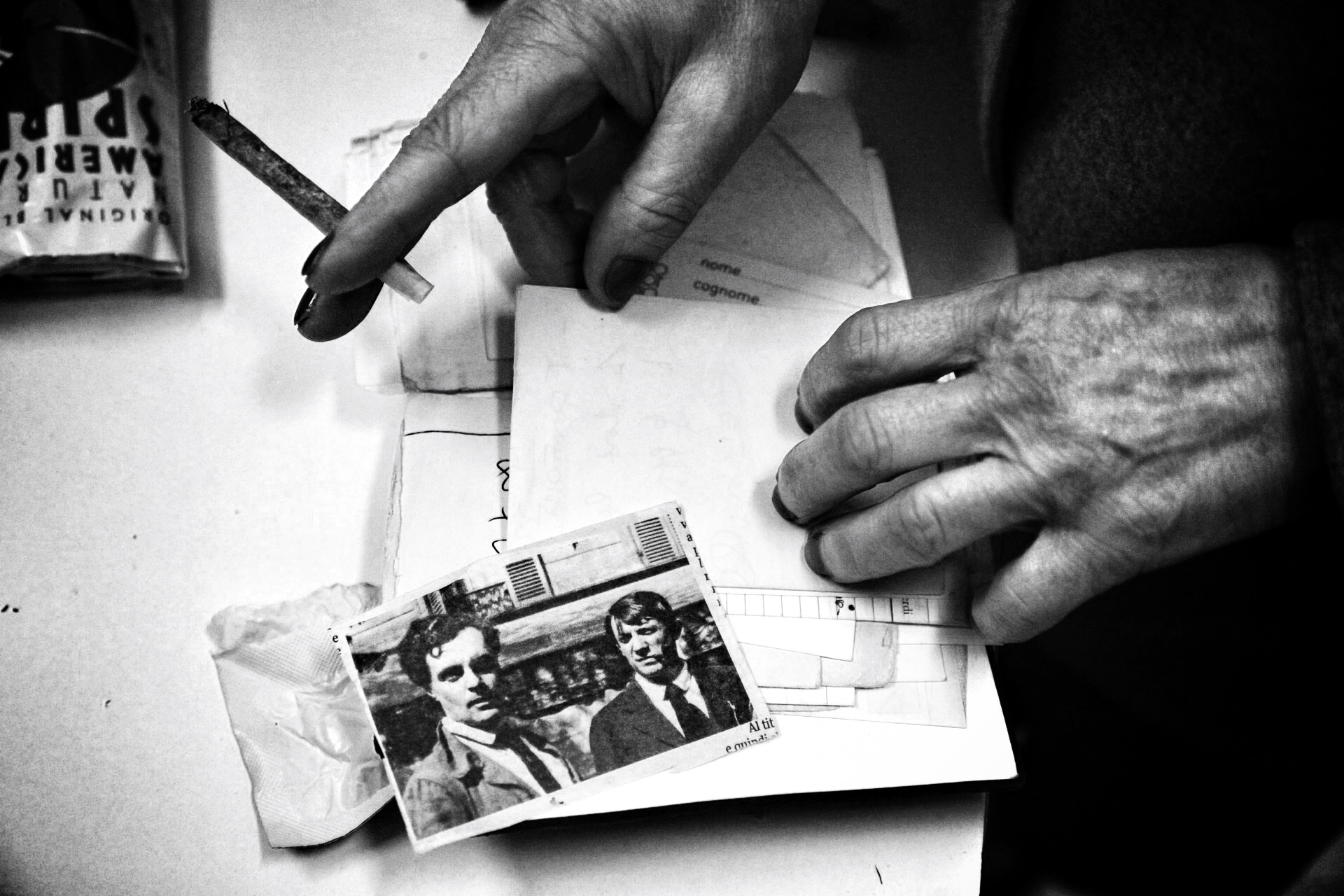 Backstage dello spettacolo teatrale Diario del tempo