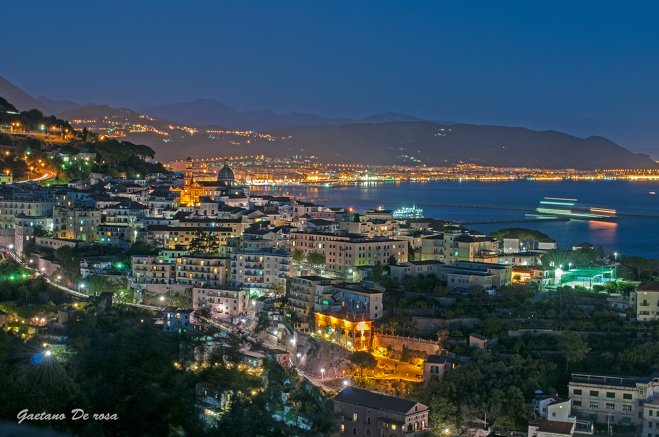 Vietri sul mare By night.(SA)