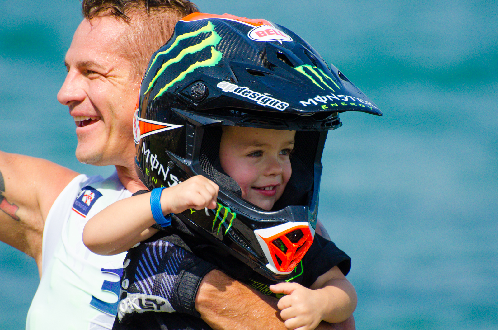 The pride of the baby!